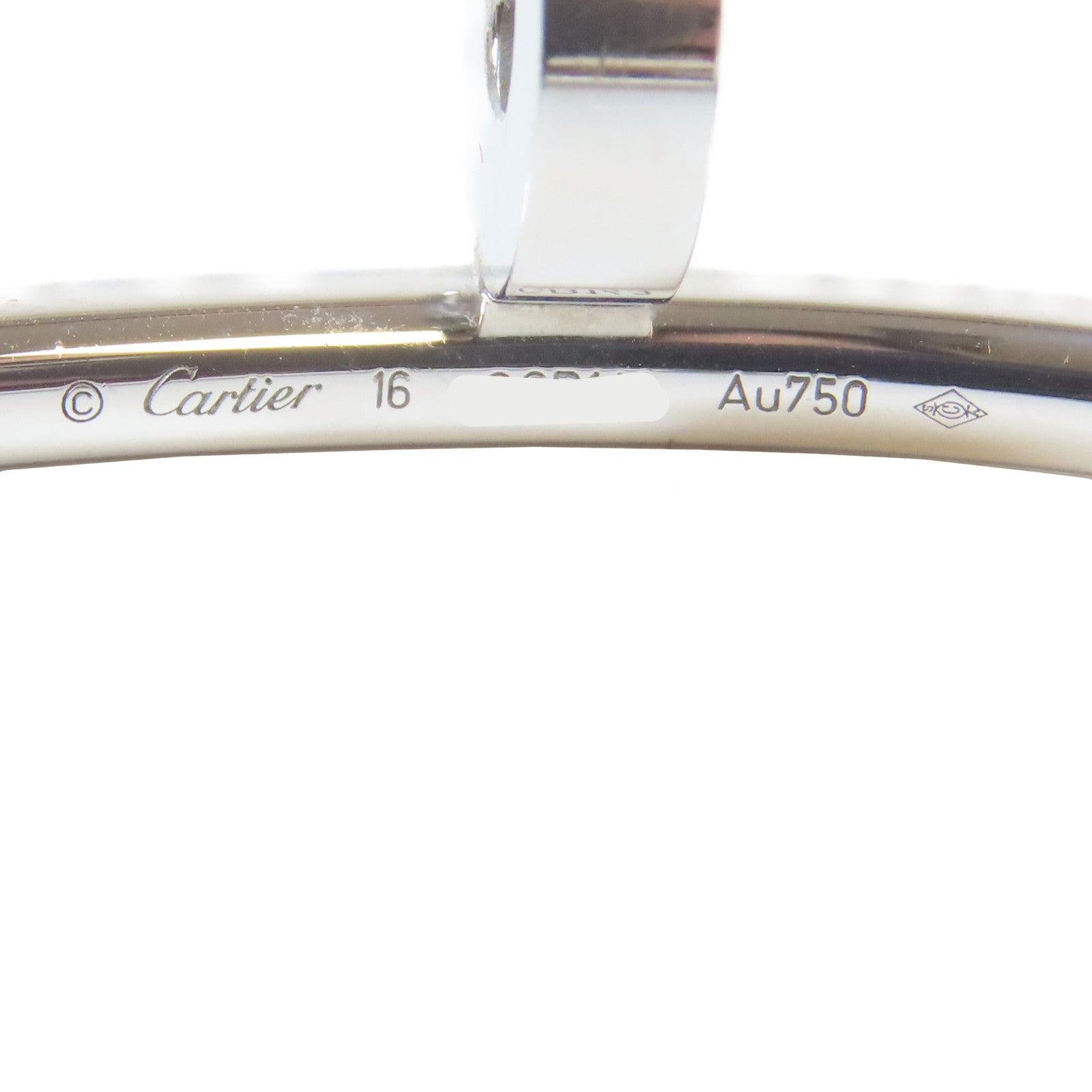 CARTIER 18K白金Juste Un Clou Bracelet手鐲Cartier#16