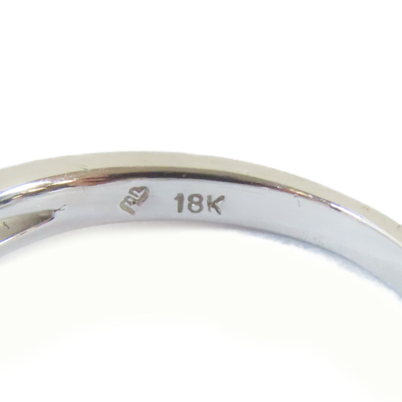 JEWELRY 18K白金Diamond Ring0.31ct鑽石戒指US#5.5