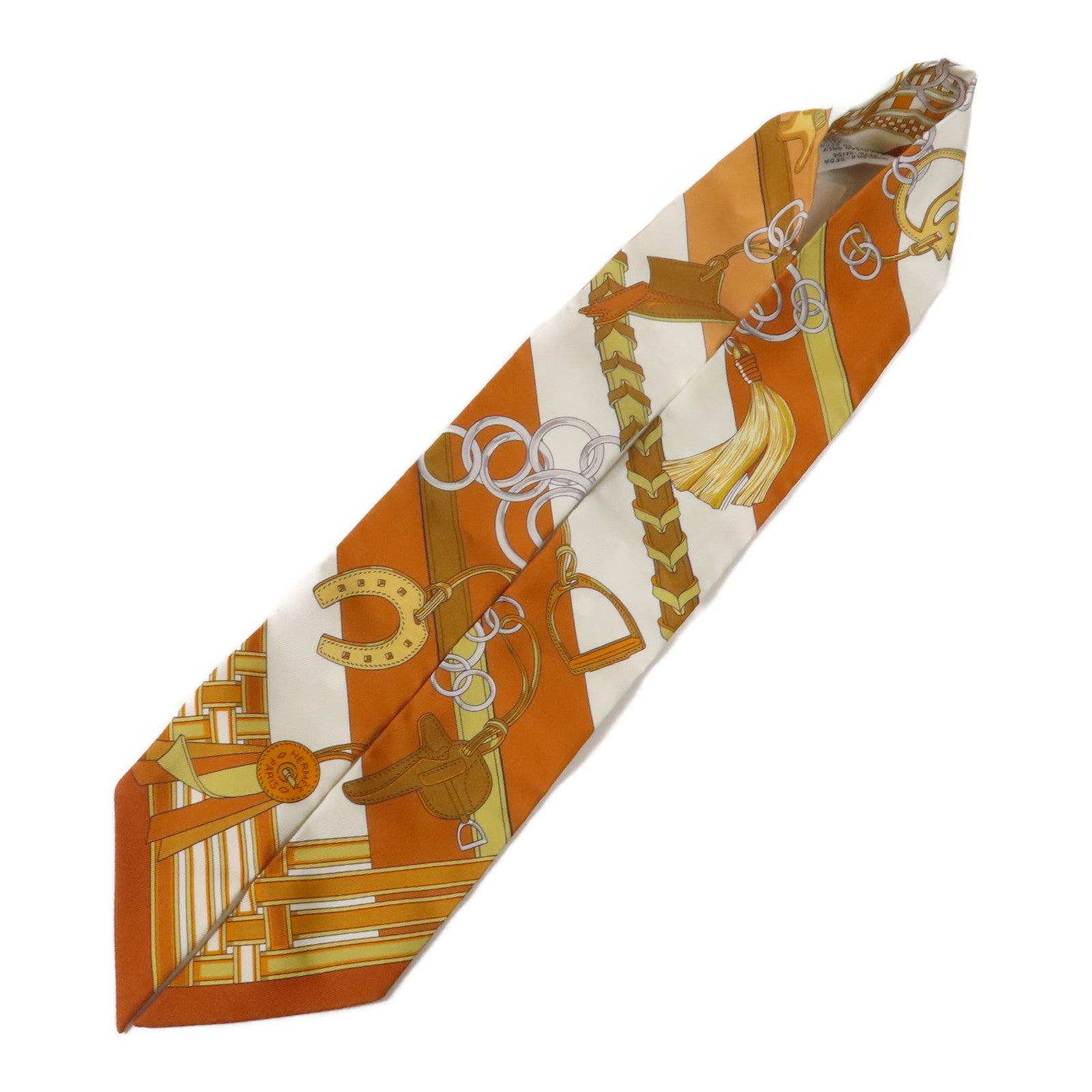 HERMES 絲質Twilly絲巾