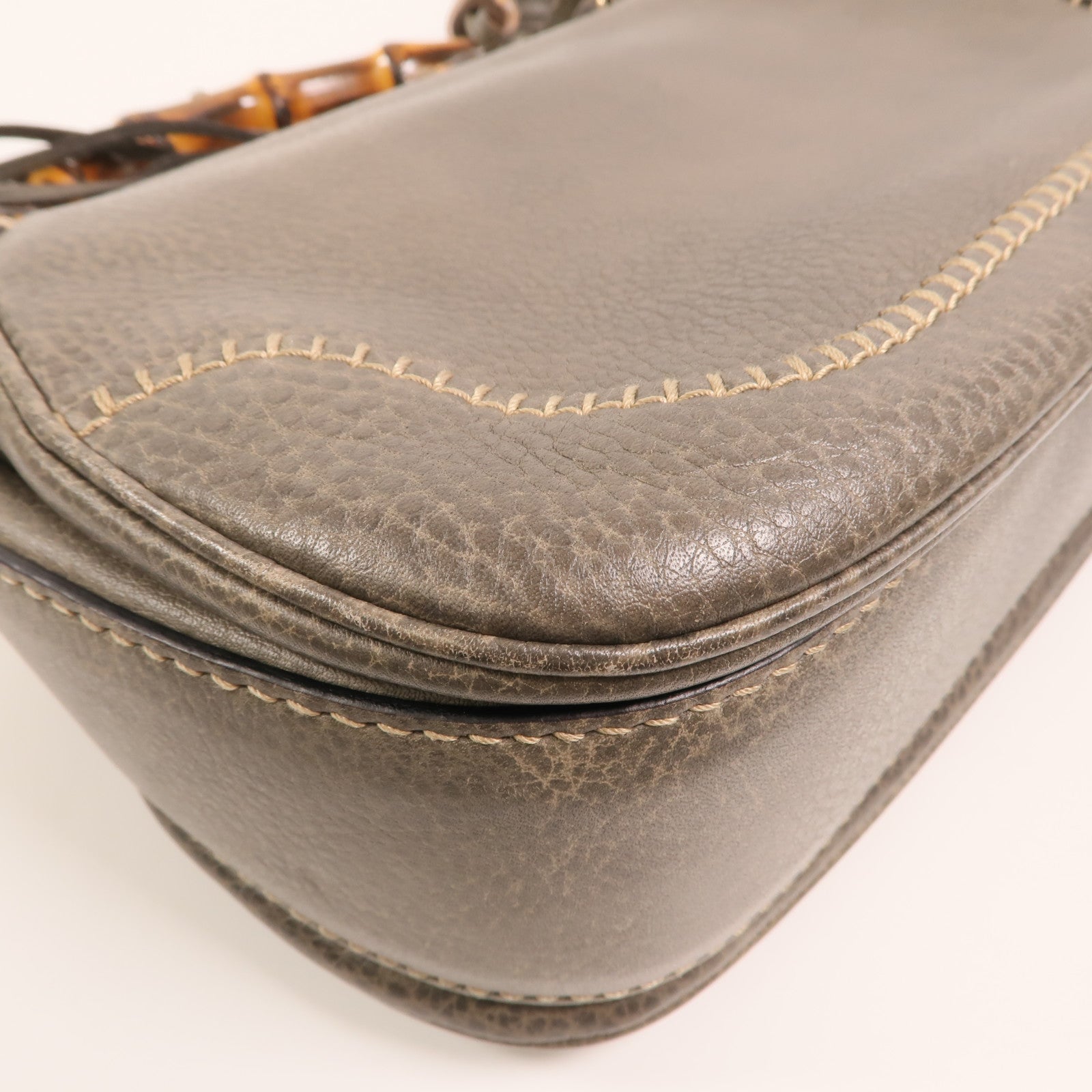 GUCCI 牛皮皮革2 Way Shoulder金扣手挽肩背兩用袋