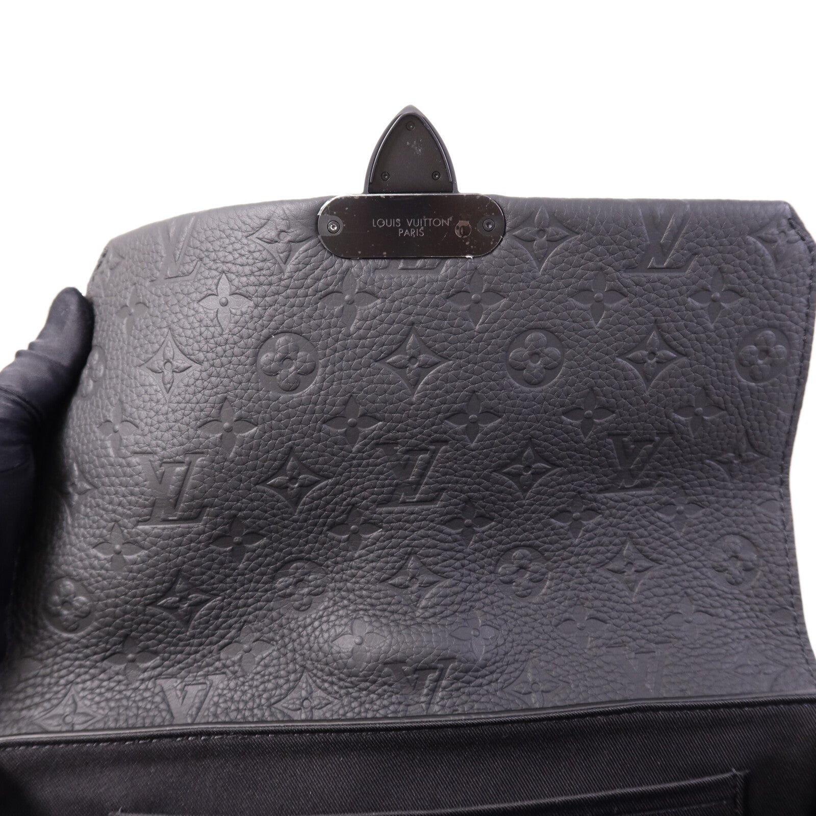 LOUIS VUITTON Taurillon Monogram S-Cape Messenger肩背袋