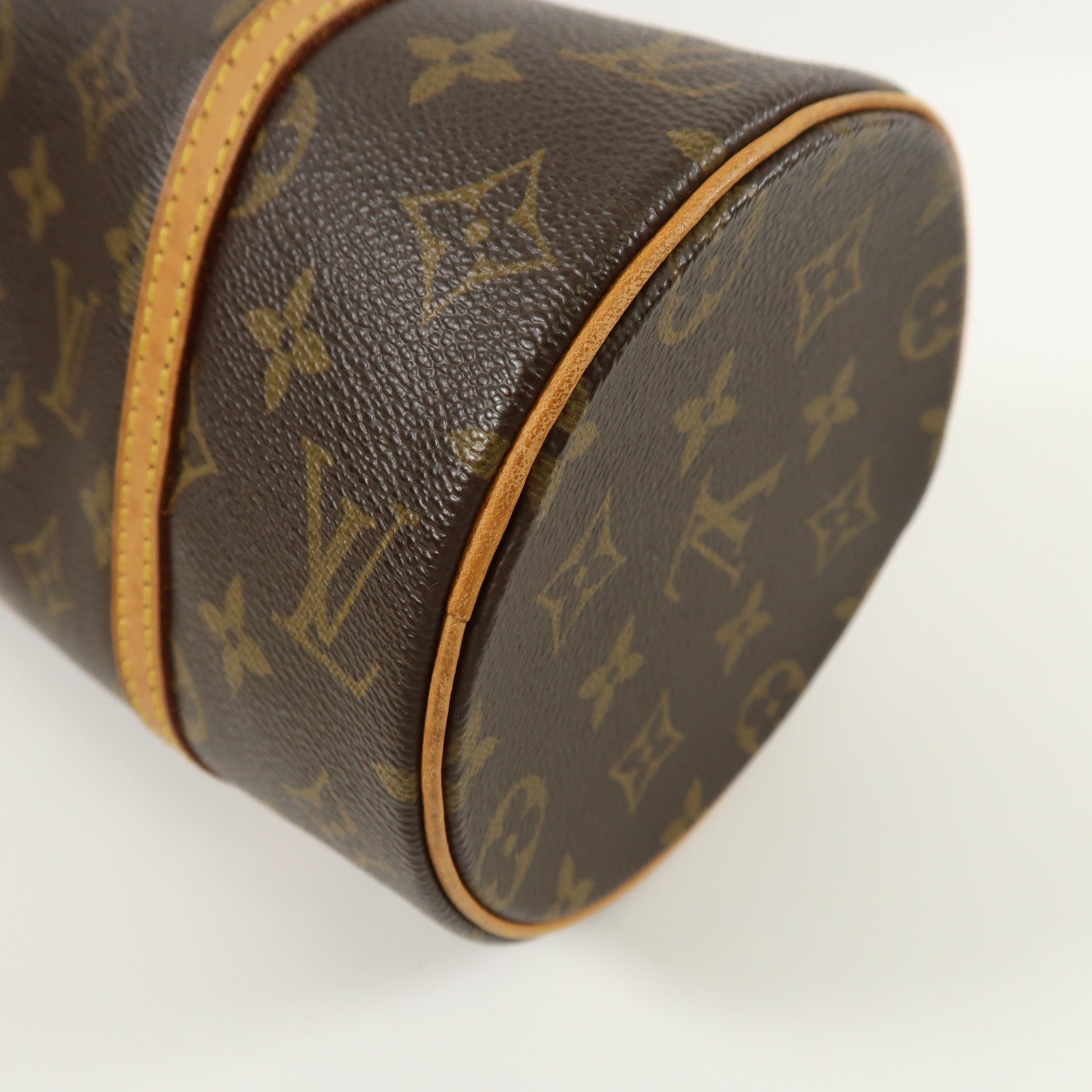 LOUIS VUITTON Monogram Papillon PM金扣手挽袋