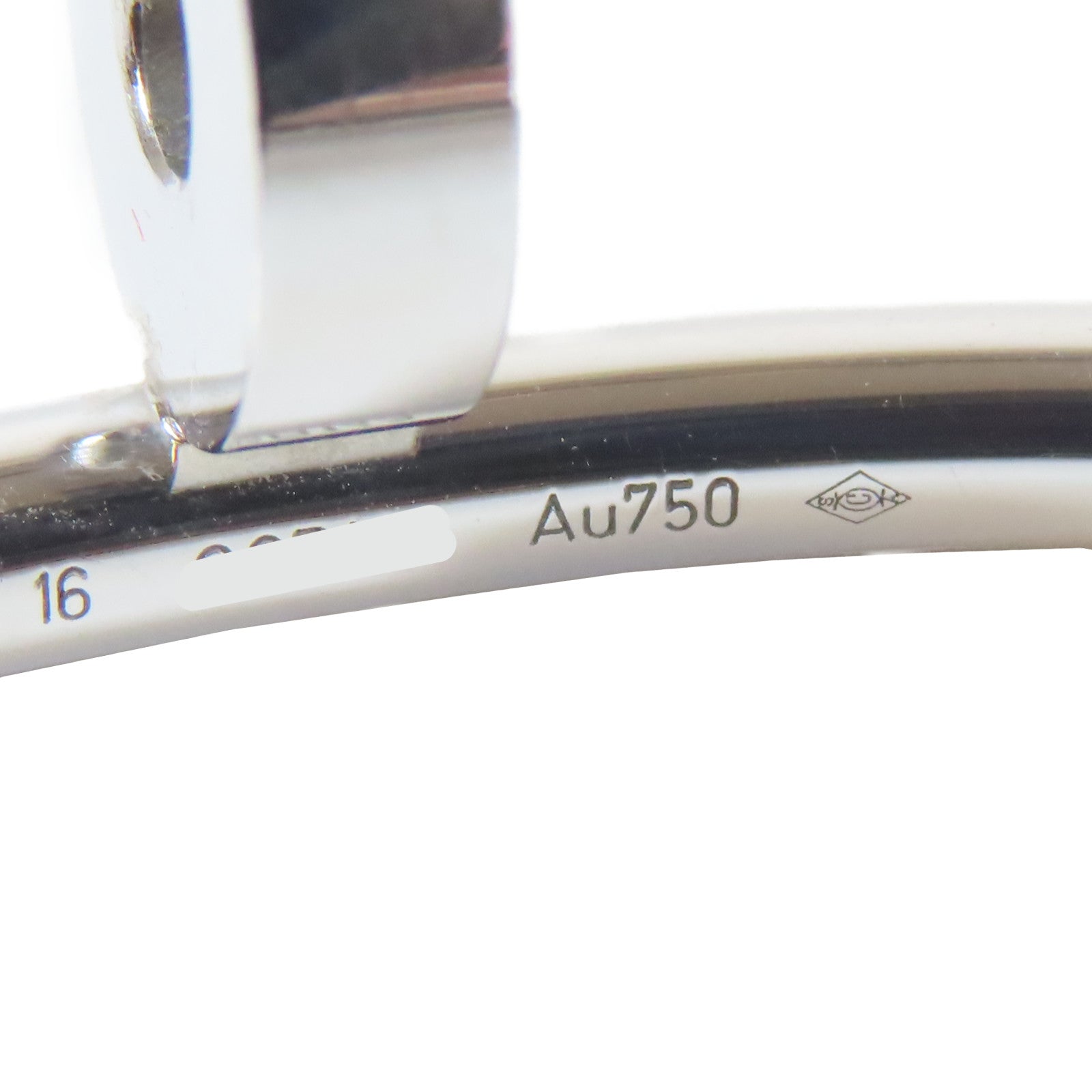 CARTIER 18K白金Juste Un Clou Bracelet手鐲Cartier#16