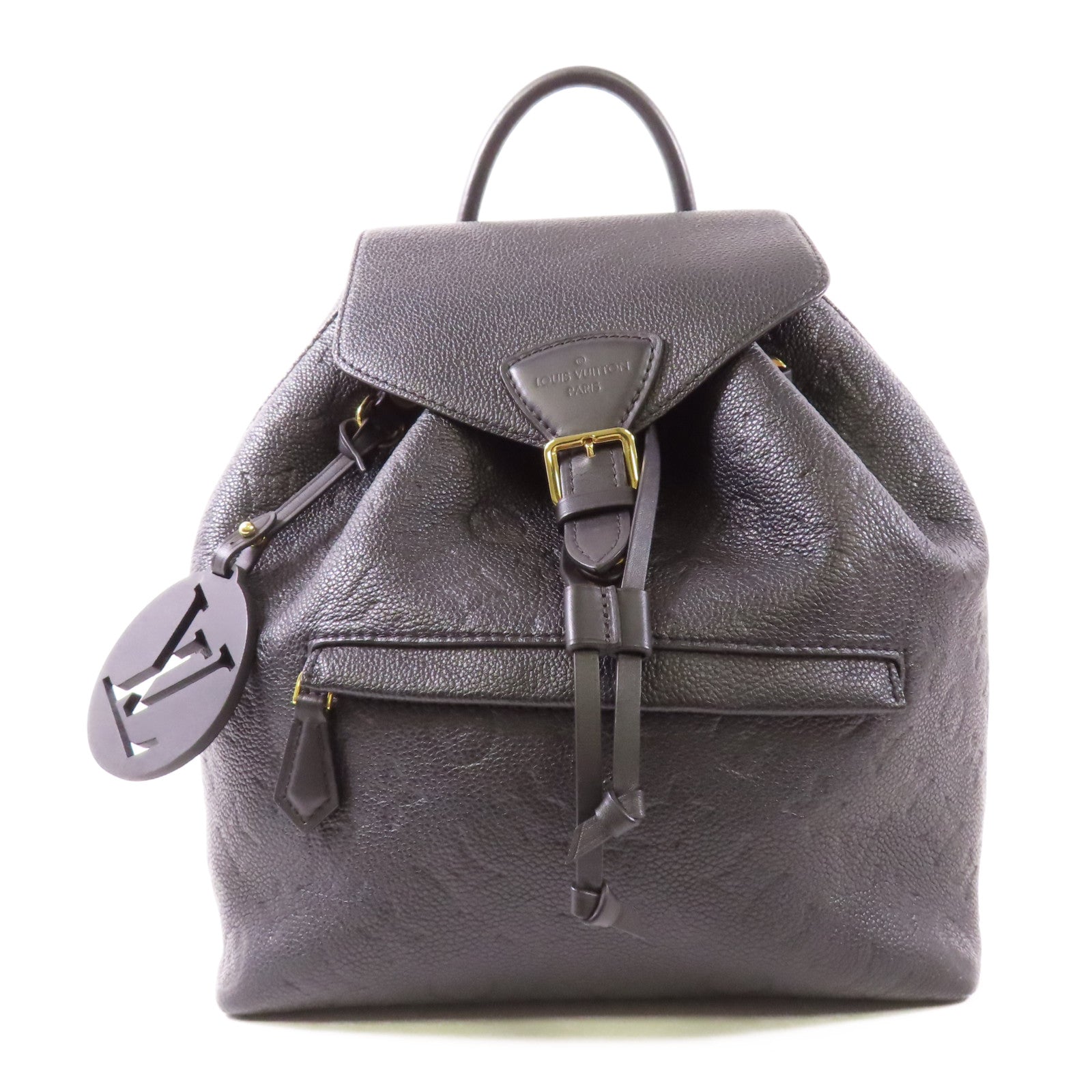 LOUIS VUITTON Monogram Empreinte Montsouris Backpack金扣背包