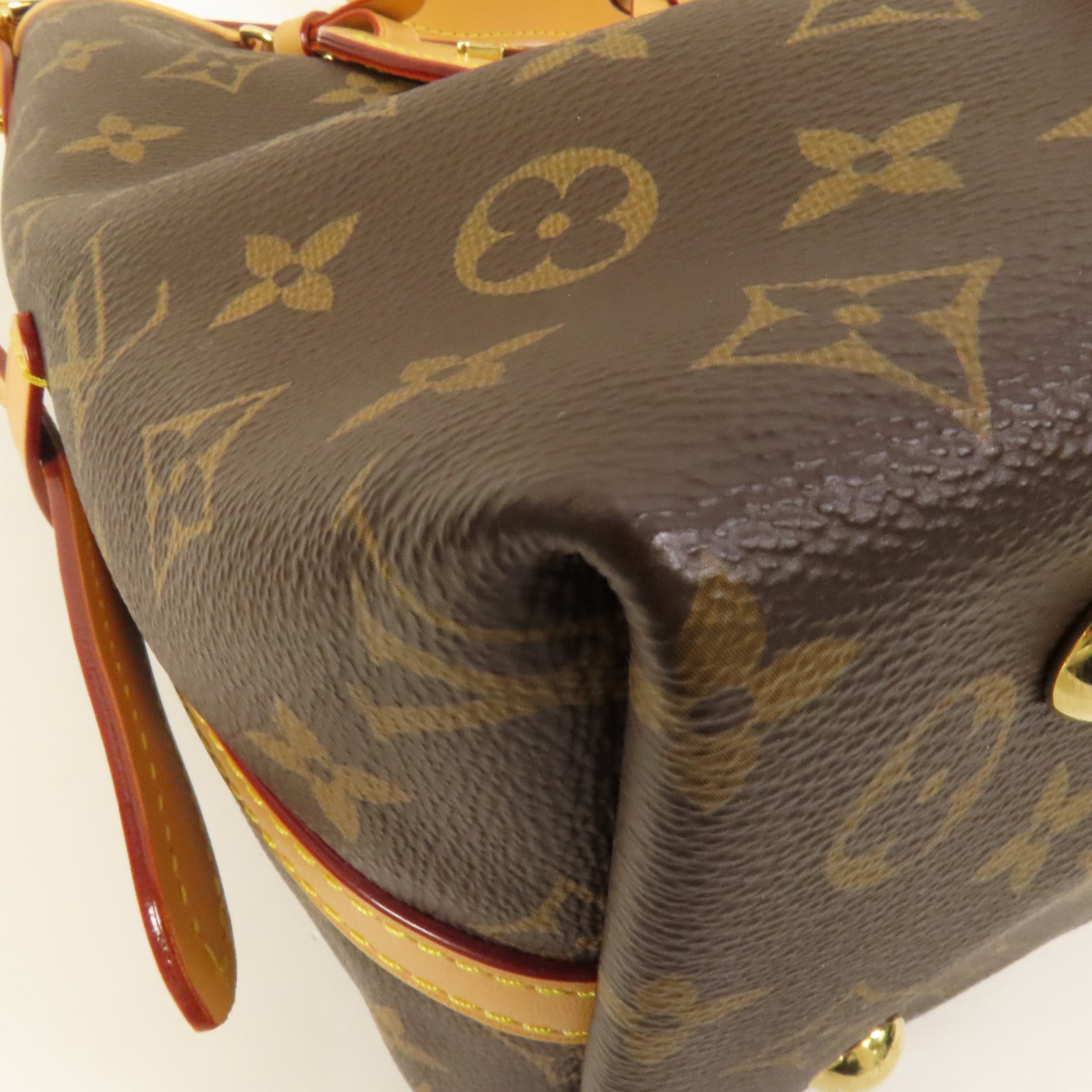 LOUIS VUITTON Monogram CarryAll PM金扣肩背袋