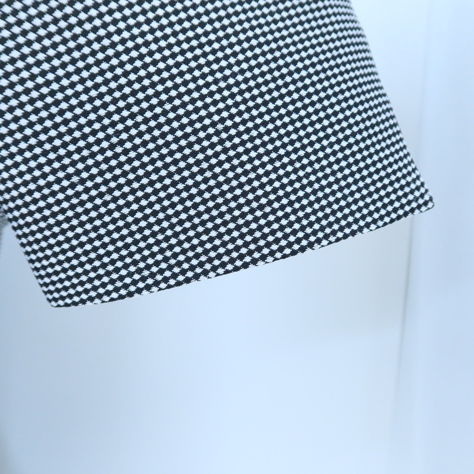 LOUIS VUITTON Polyester/Wool 2002 Houndstooth Print Blazer