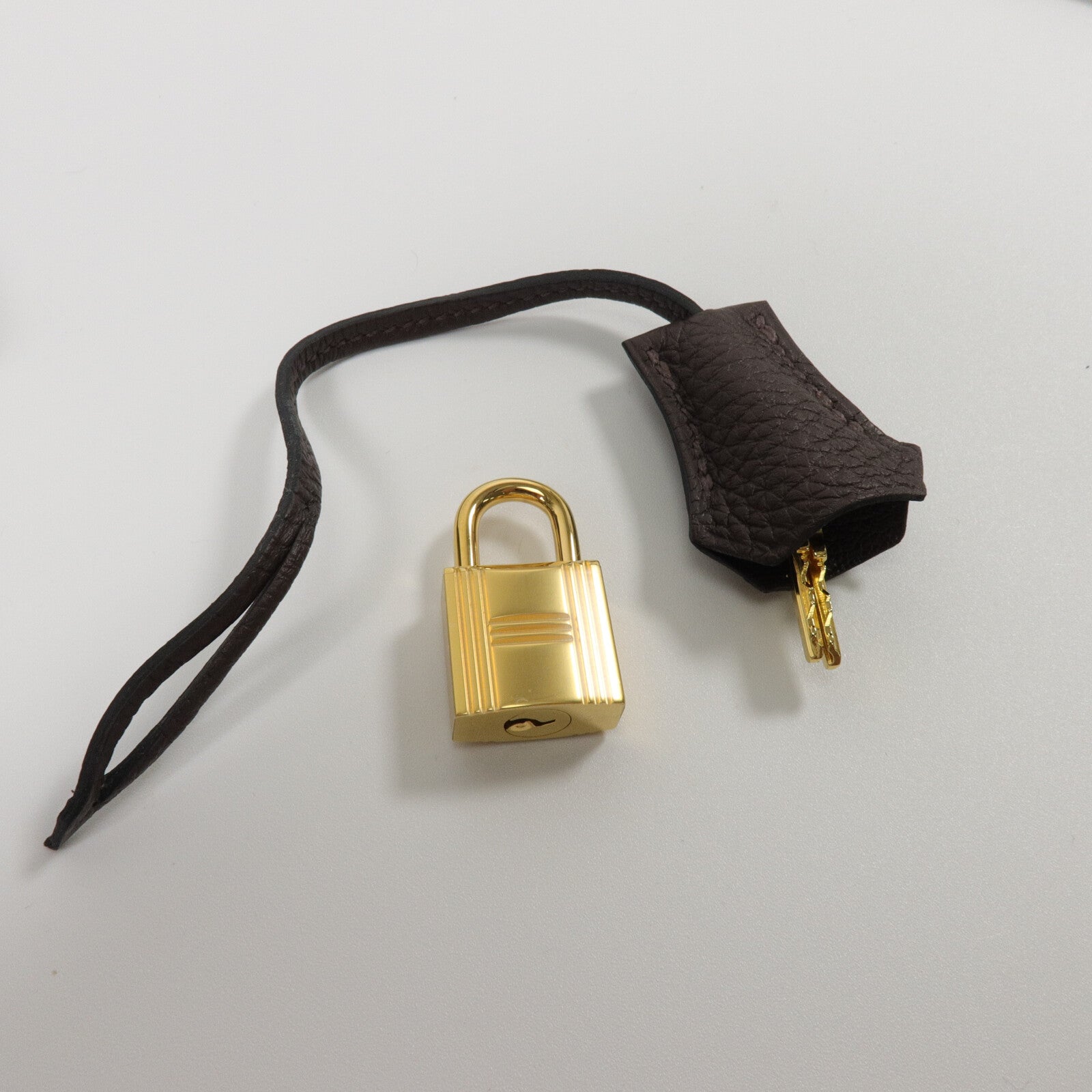 HERMES Togo皮革Birkin 25手挽袋Chocolate