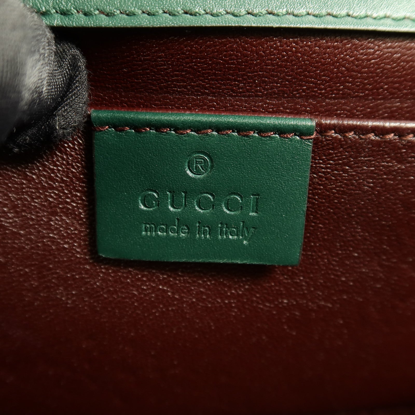 GUCCI 牛皮皮革Zumi Shoulder Bag鏈帶手挽肩背兩用袋