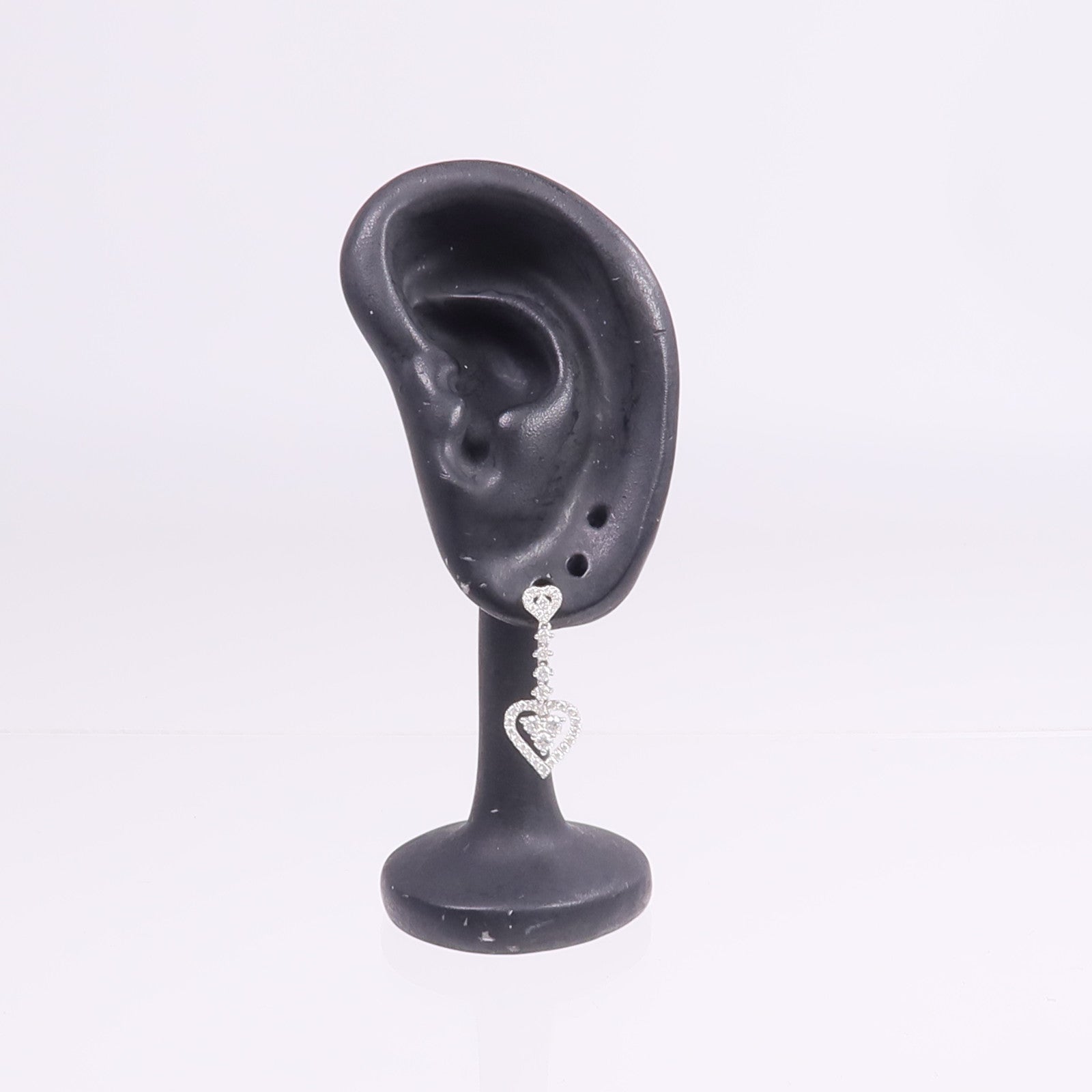 JEWELRY 18K白金Diamond Earrings鑽石耳環