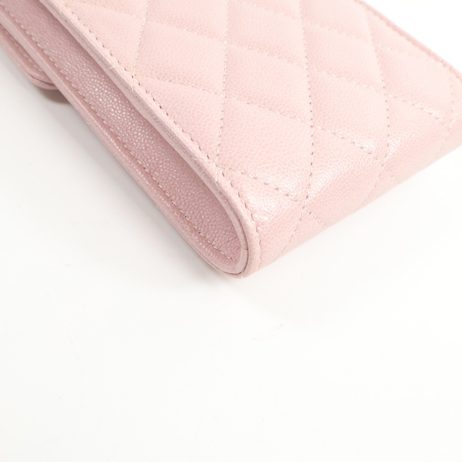 CHANEL 牛皮皮革Phone Bag鏈帶肩背袋