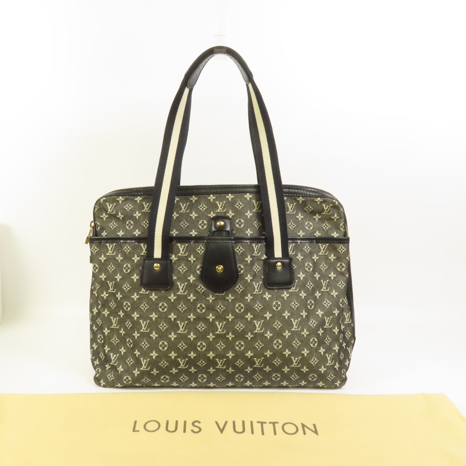 LOUIS VUITTON Mono-Denim Kaba Marie Kate手挽袋