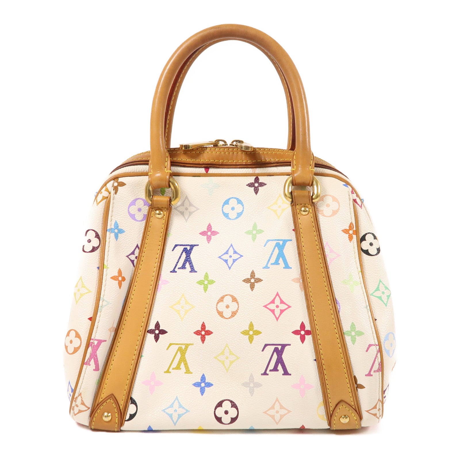 LOUIS VUITTON Monogram Multicolore Priscilla金扣手挽袋