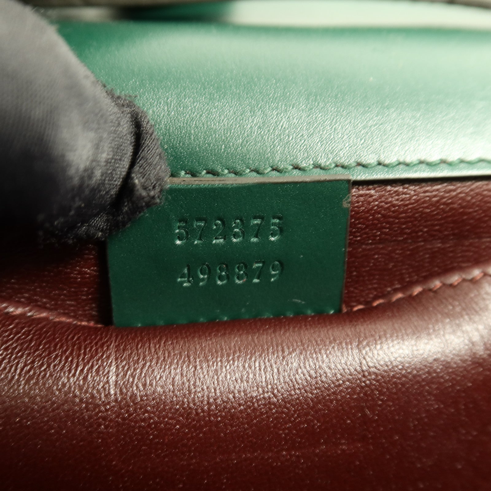 GUCCI 牛皮皮革Zumi Shoulder Bag鏈帶手挽肩背兩用袋