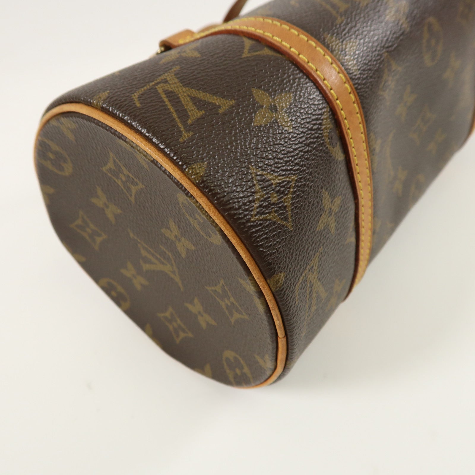 LOUIS VUITTON Monogram Papillon PM金扣手挽袋