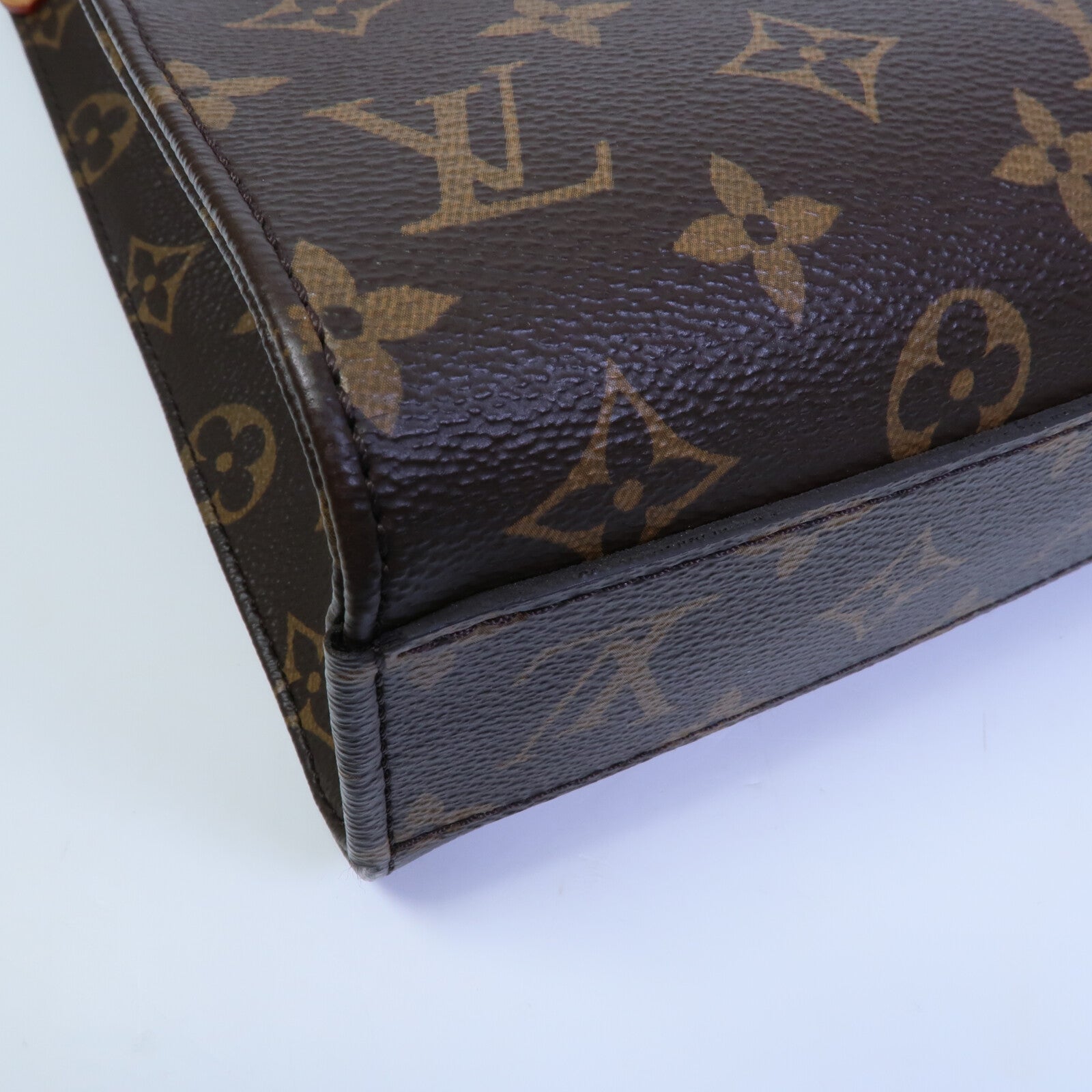 LOUIS VUITTON Monogram SacPlat BB手挽肩背兩用袋