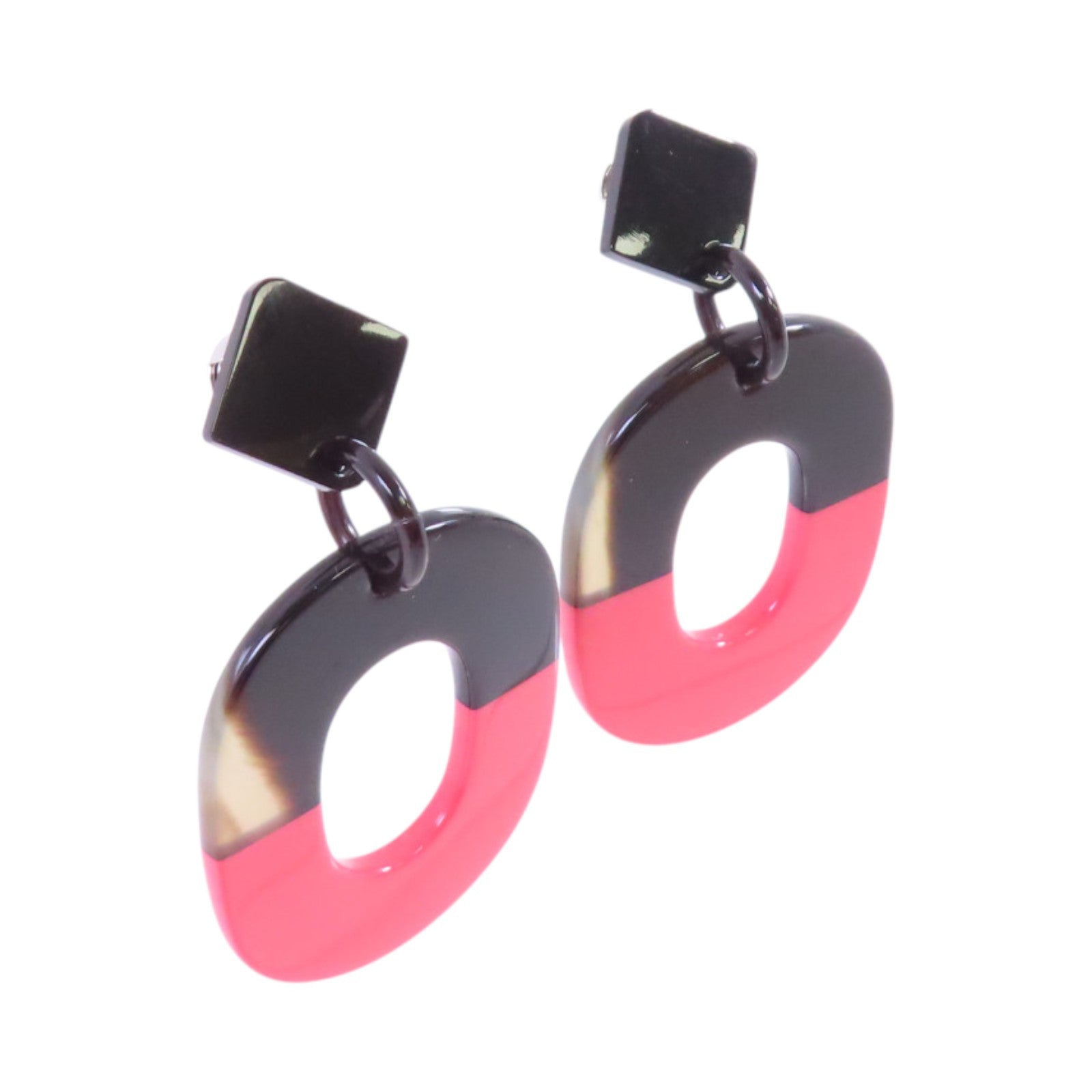 HERMES 【激減優惠】水牛角Earrings耳環