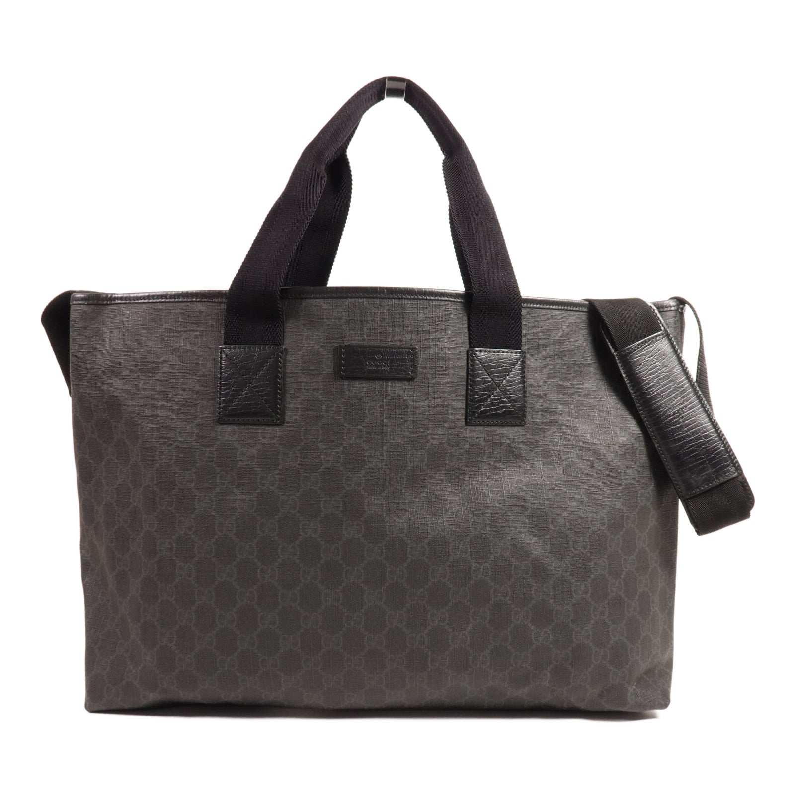 GUCCI 塗層帆布2 Way Shoulder手挽肩背兩用袋