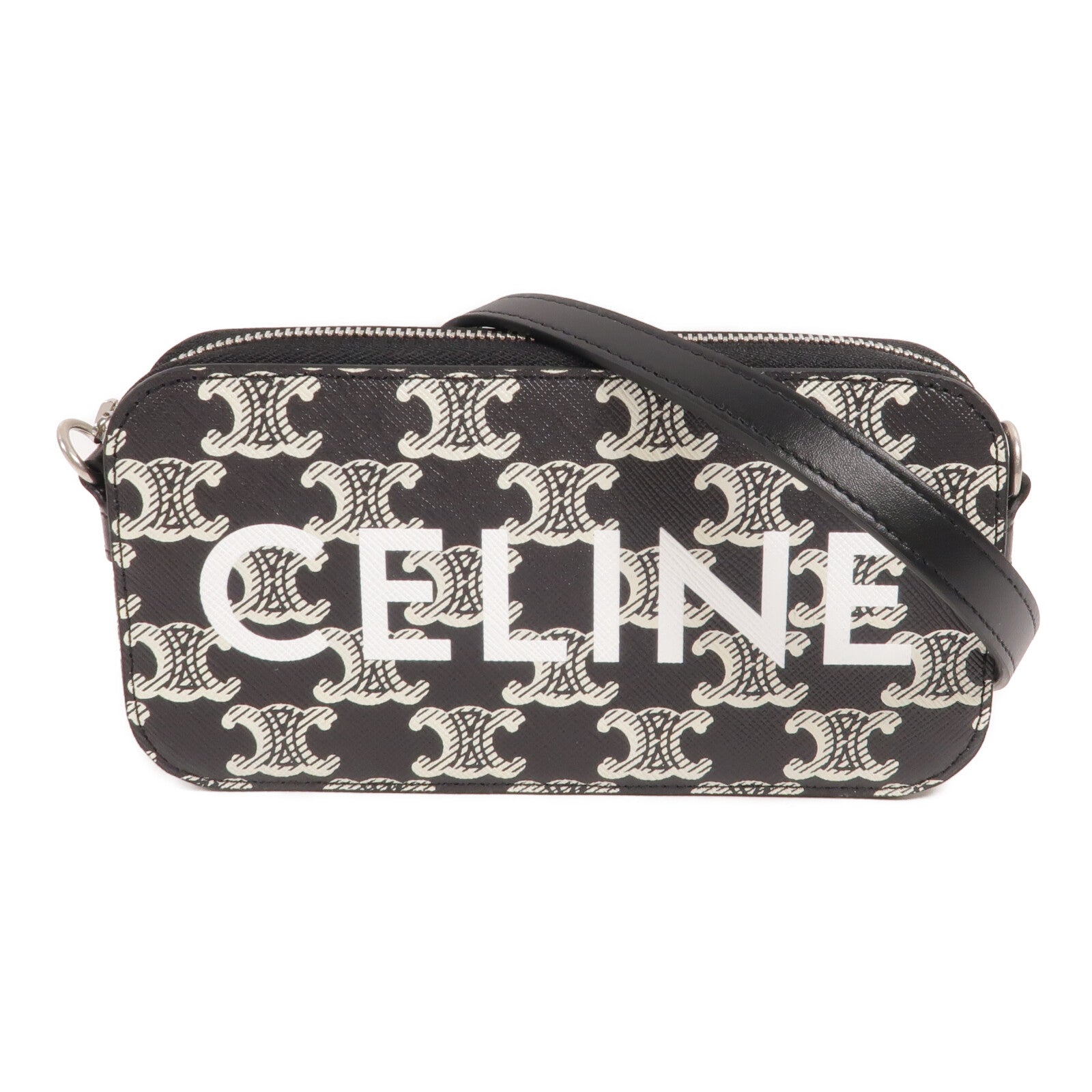 CELINE 塗層帆布Horizonal Pouch肩背袋