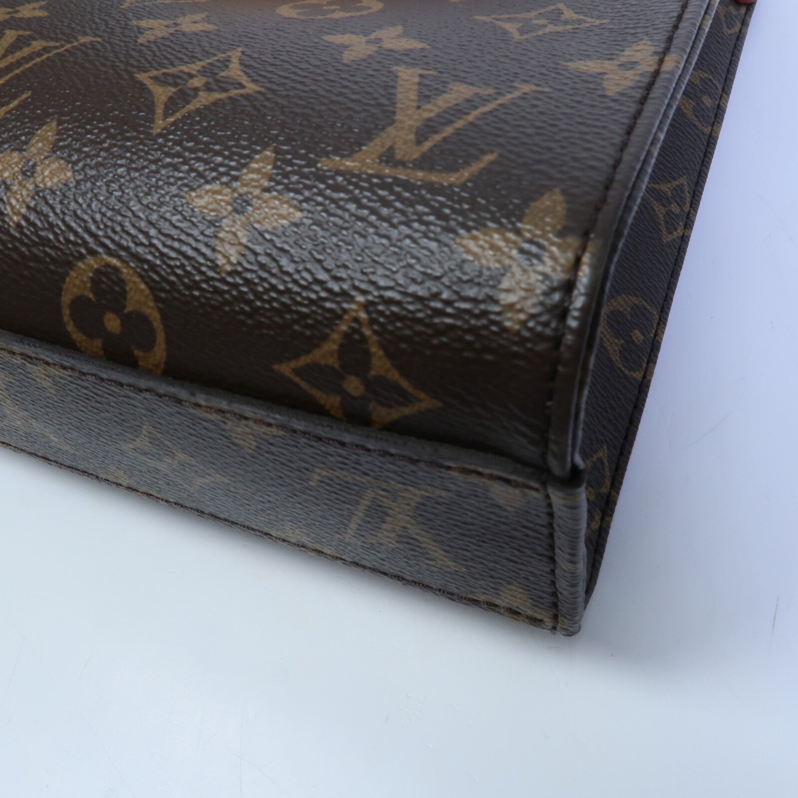 LOUIS VUITTON Monogram SacPlat BB手挽肩背兩用袋
