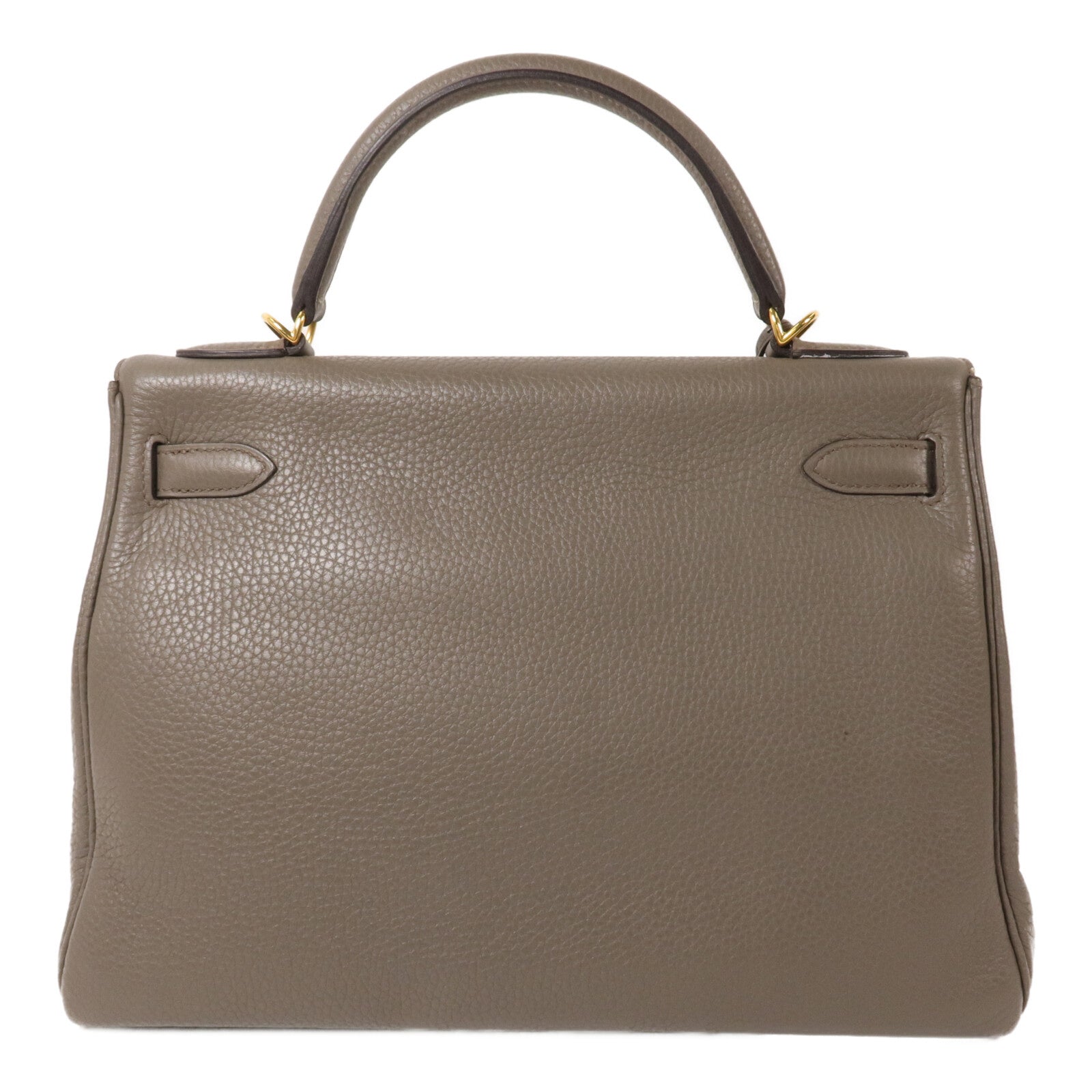 HERMES Togo皮革Kelly 32手挽肩背兩用袋Etain
