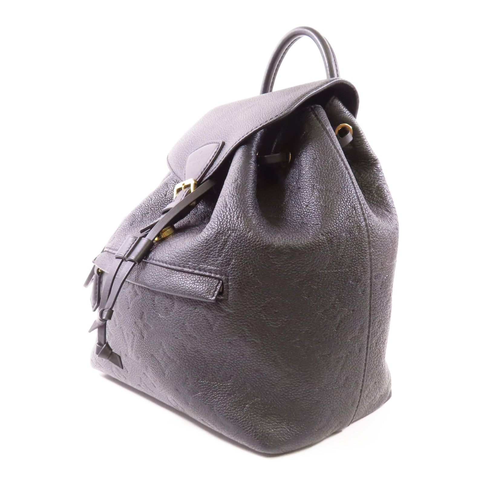 LOUIS VUITTON Monogram Empreinte Montsouris Backpack金扣背包