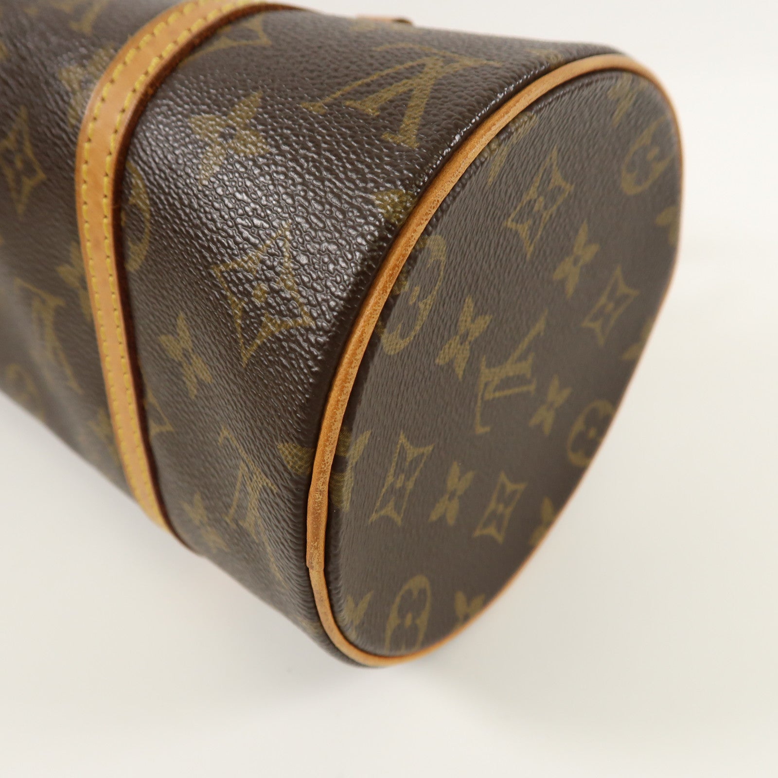 LOUIS VUITTON Monogram Papillon PM金扣手挽袋