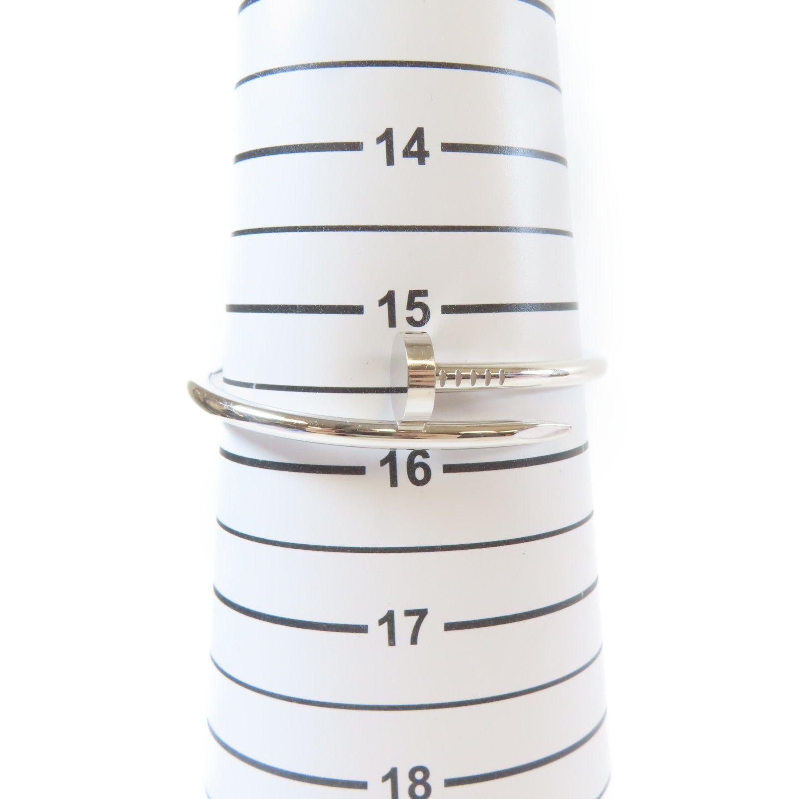 CARTIER 18K白金Juste Un Clou Bracelet手鐲Cartier#16