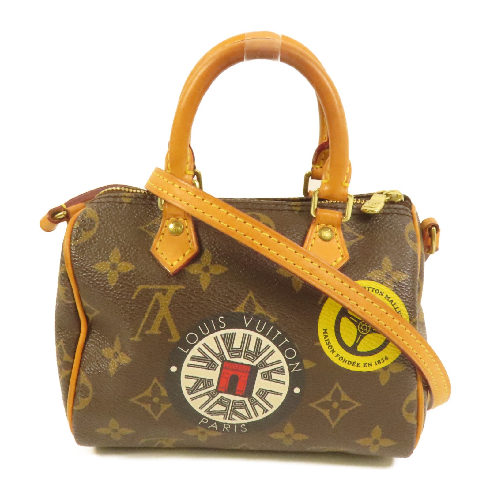 LOUIS VUITTON Monogram Nano Speedy手挽袋