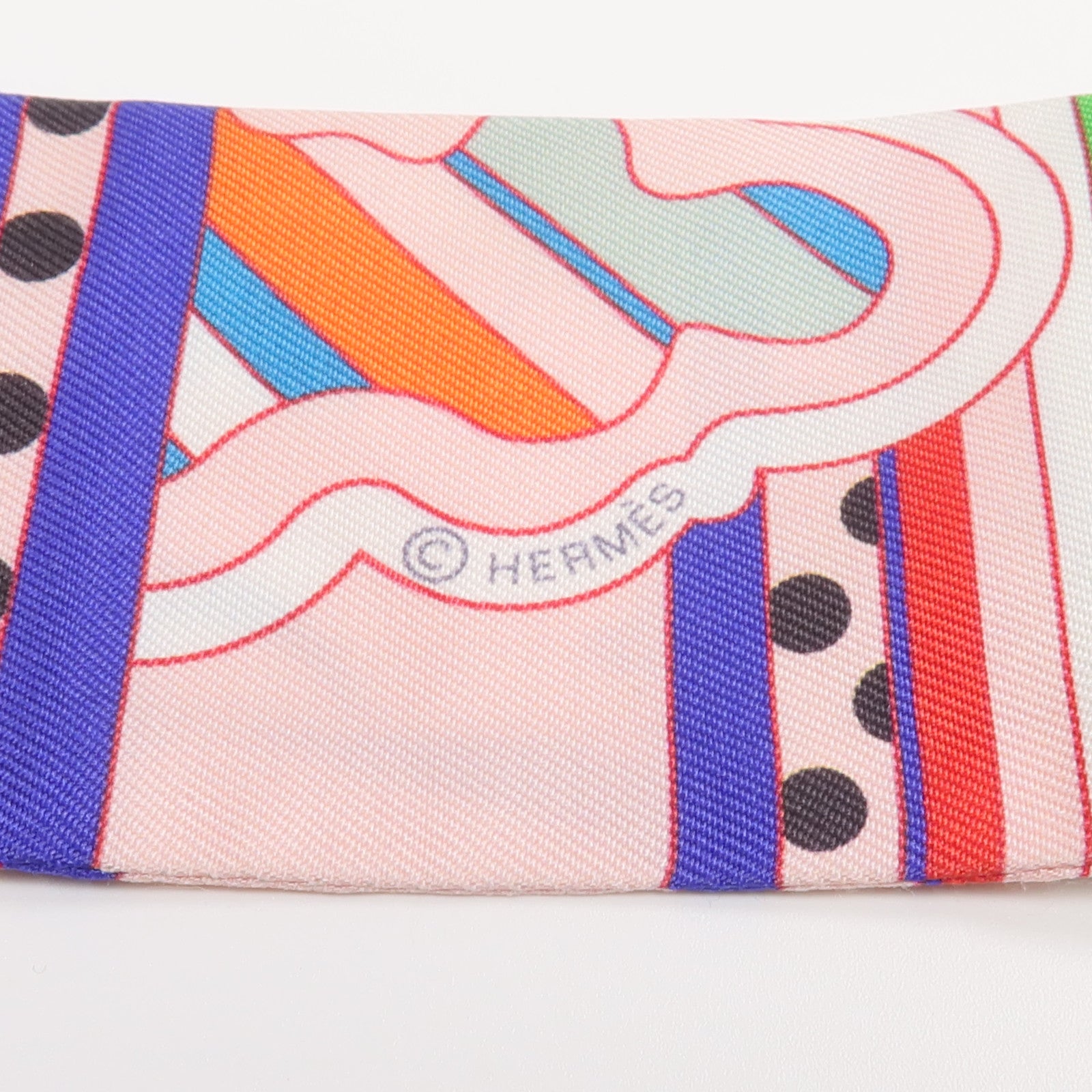 HERMES 絲質Twilly絲巾