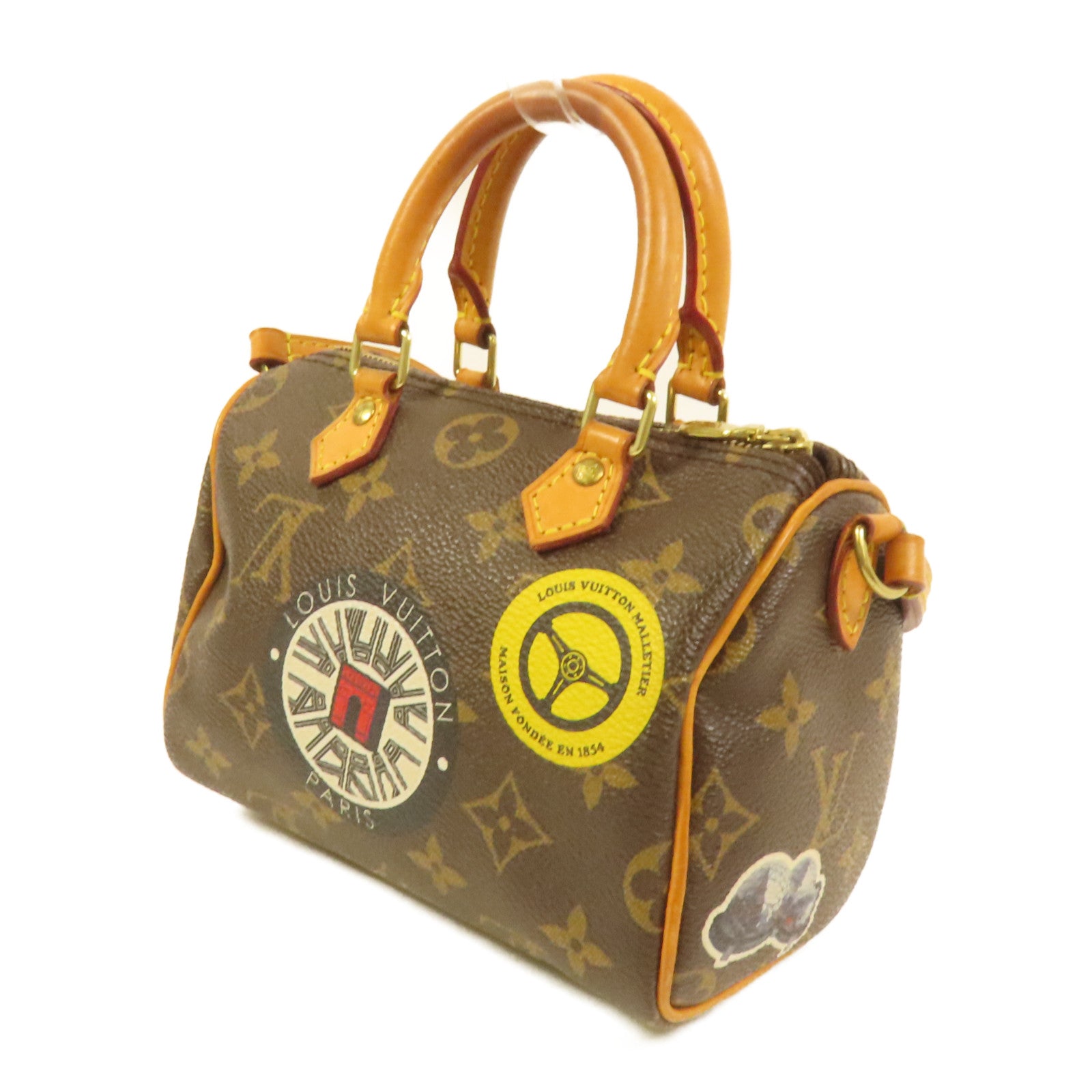 LOUIS VUITTON Monogram Nano Speedy手挽袋