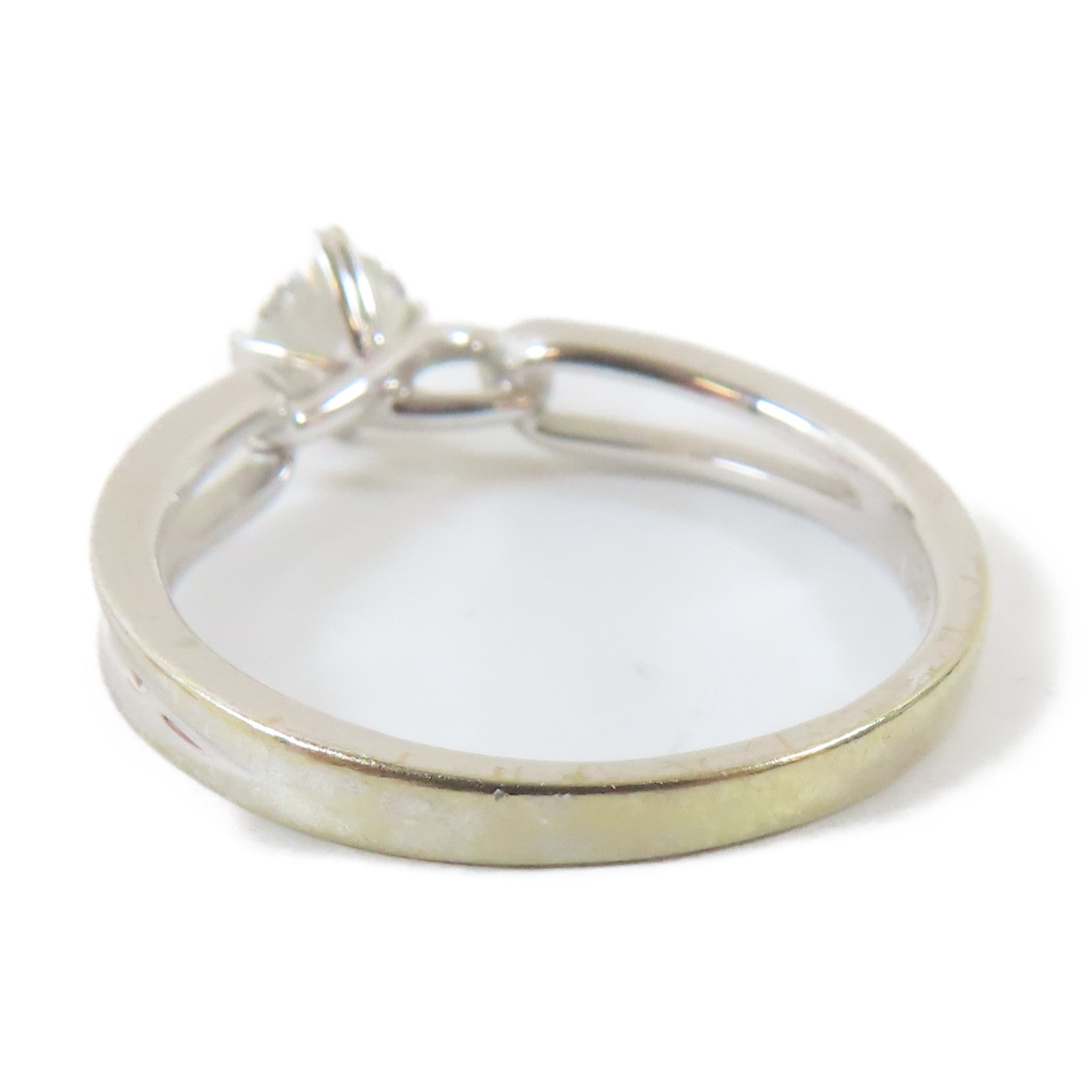 JEWELRY 18K白金Diamond Ring0.31ct鑽石戒指US#5.5