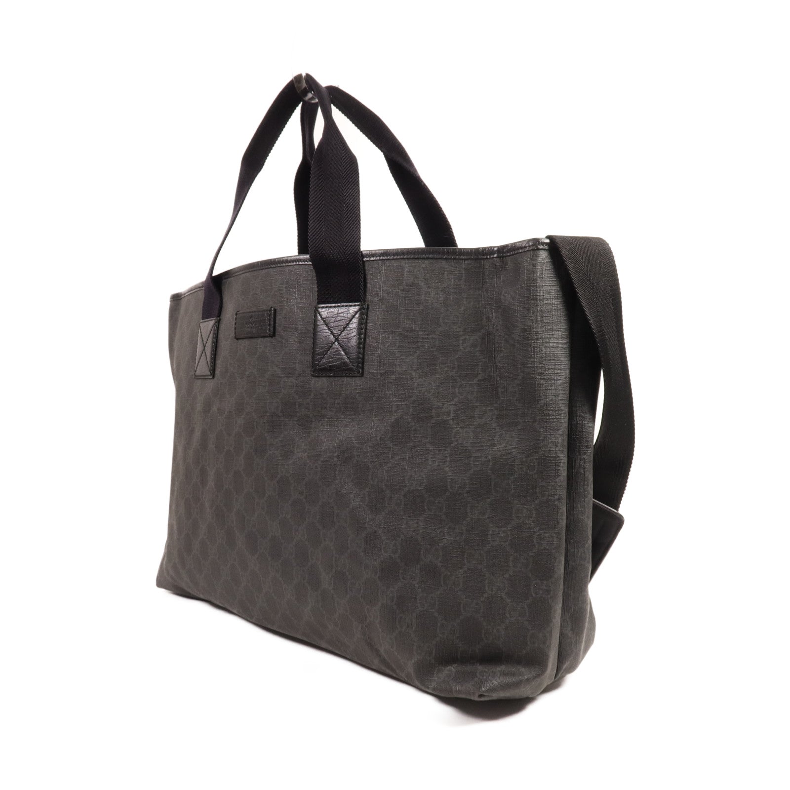 GUCCI 塗層帆布2 Way Shoulder手挽肩背兩用袋