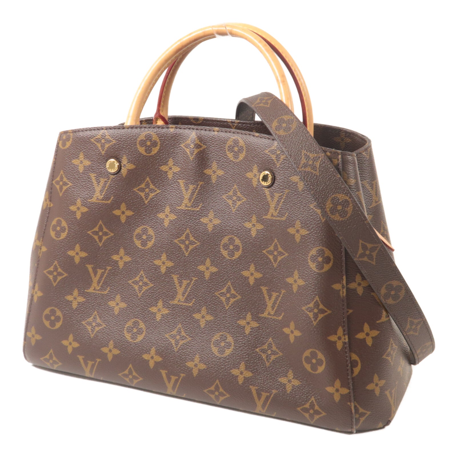 LOUIS VUITTON Monogram Montaigne MM手挽肩背兩用袋