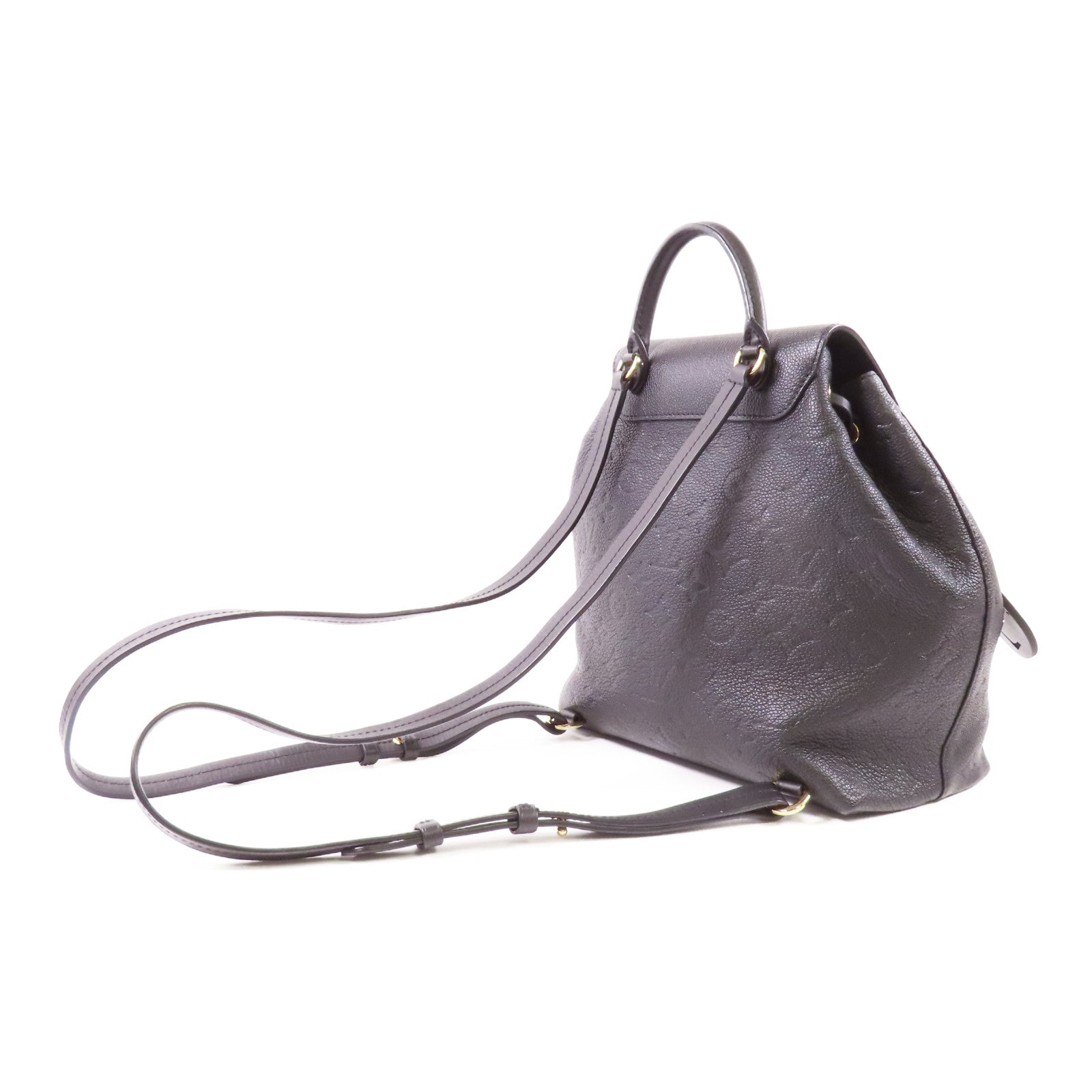 LOUIS VUITTON Monogram Empreinte Montsouris Backpack金扣背包