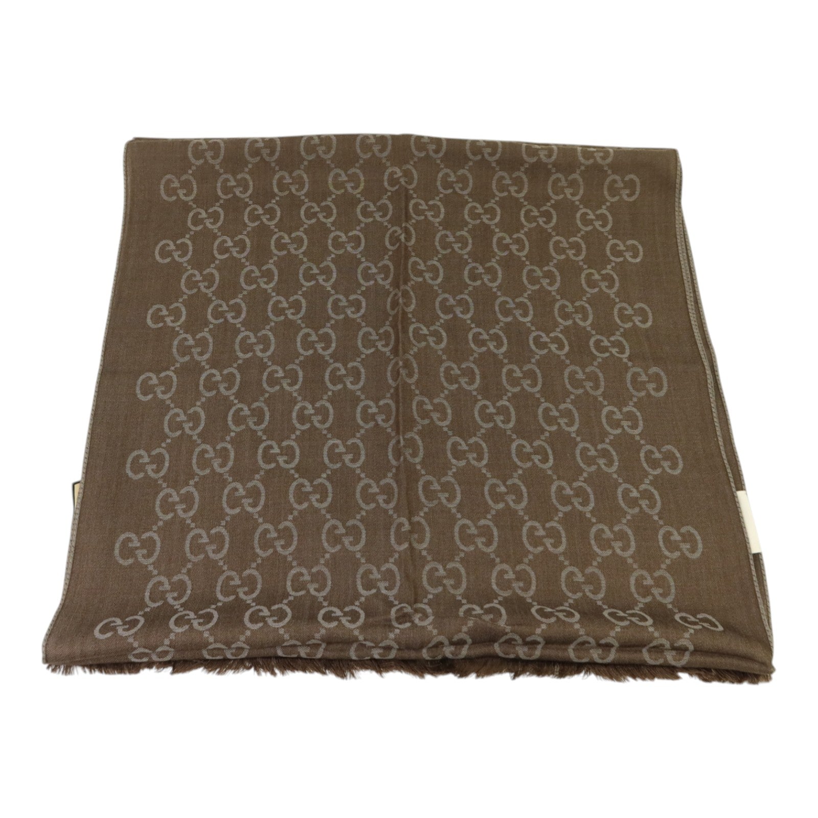 GUCCI 羊毛/絲質Scarf 40X180圍巾