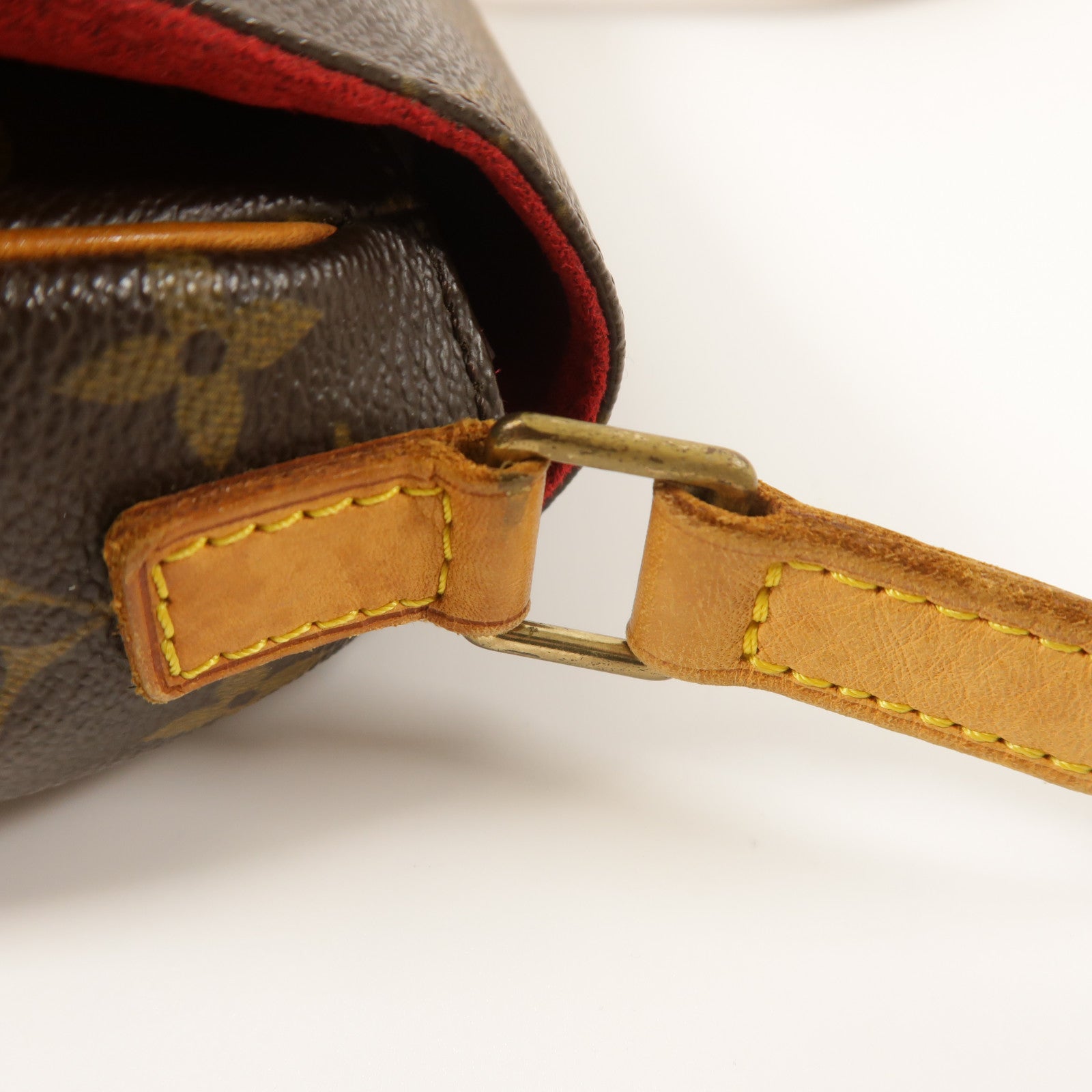 LOUIS VUITTON Monogram Tambourine金扣肩背袋