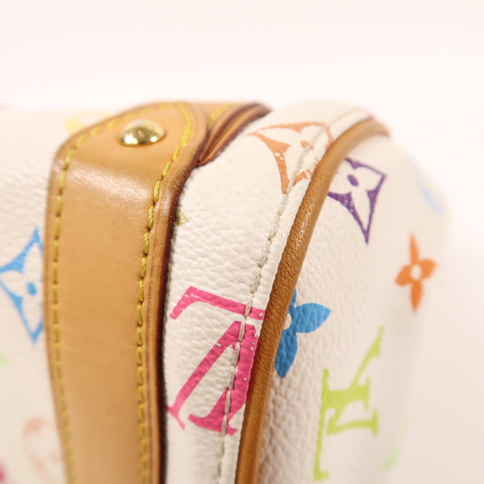 LOUIS VUITTON Monogram Multicolore Priscilla金扣手挽袋