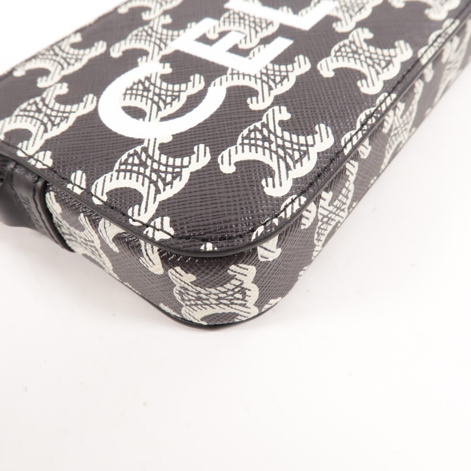 CELINE 塗層帆布Horizonal Pouch肩背袋