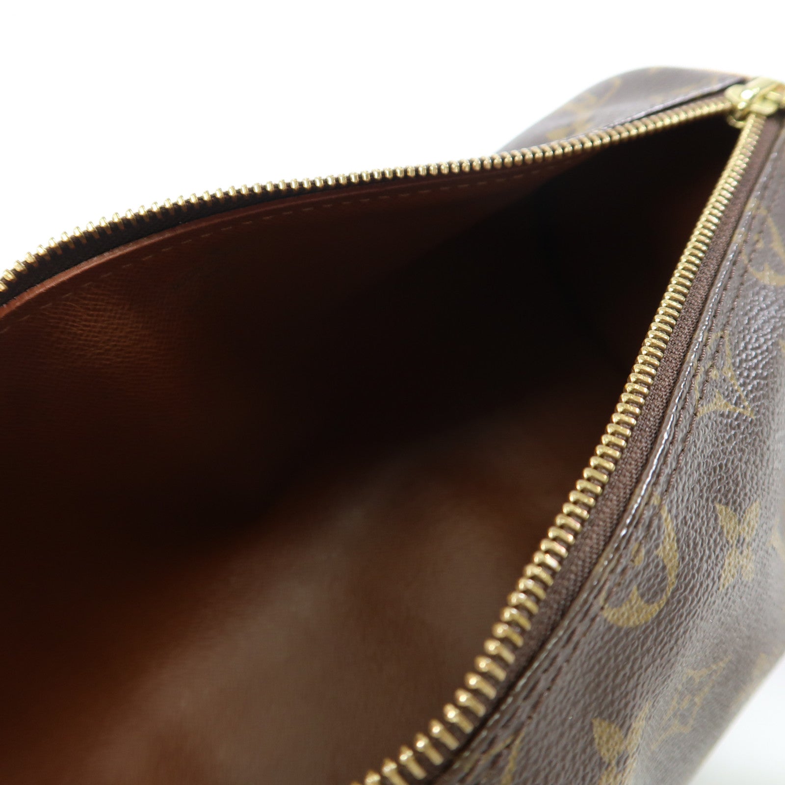 LOUIS VUITTON Monogram Papillon PM金扣手挽袋