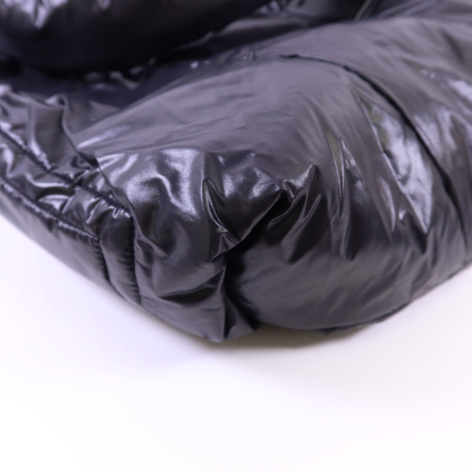 CHANEL 尼龍CoCo Cocoon銀扣肩背袋/手挽袋
