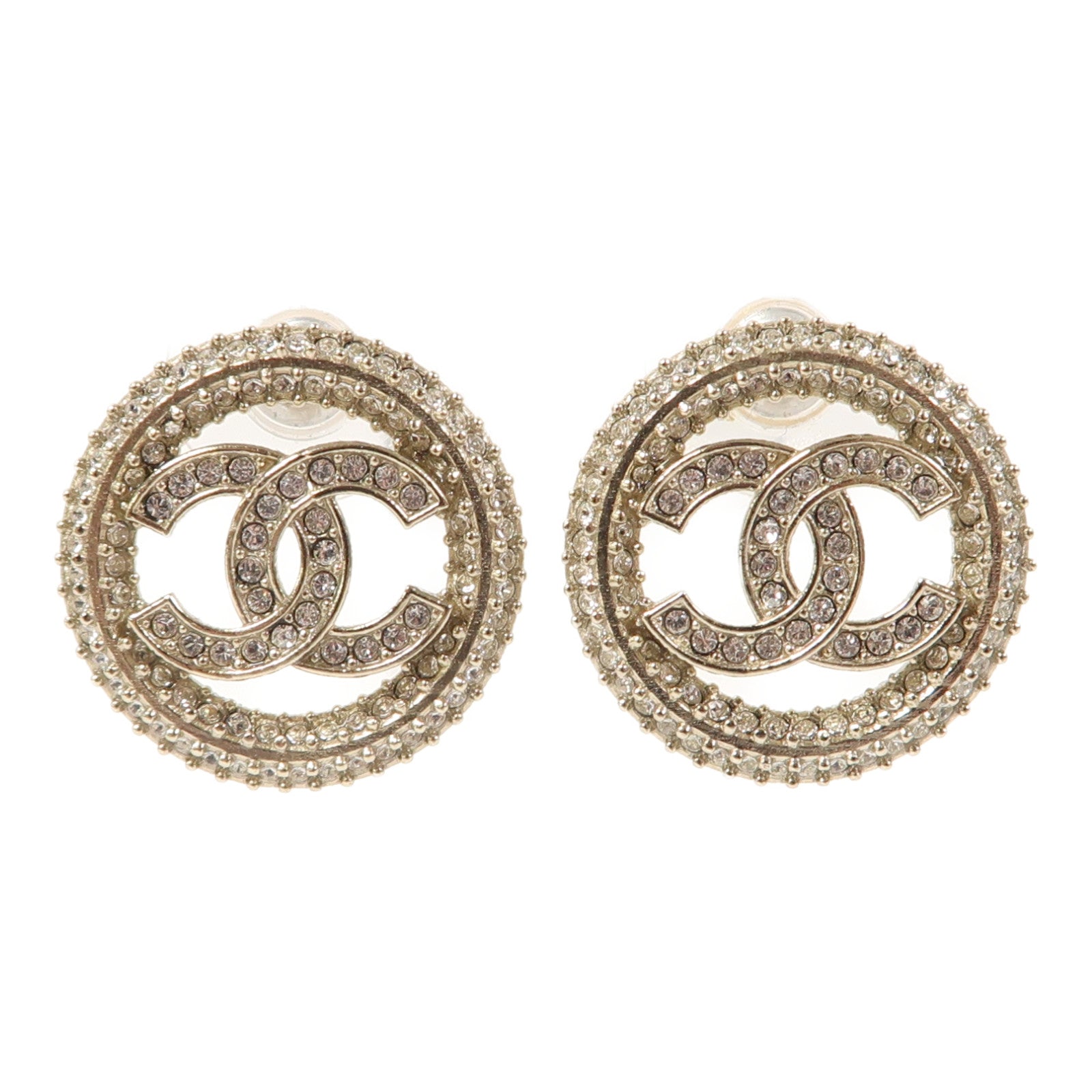 CHANEL 金屬Earring耳環金色