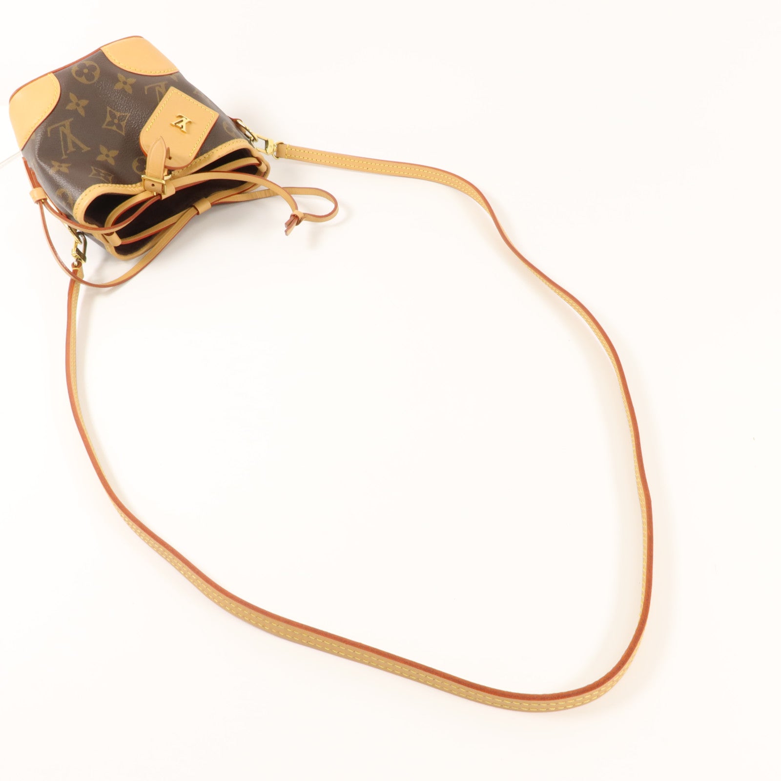 LOUIS VUITTON Monogram Noe Purse金扣肩背袋