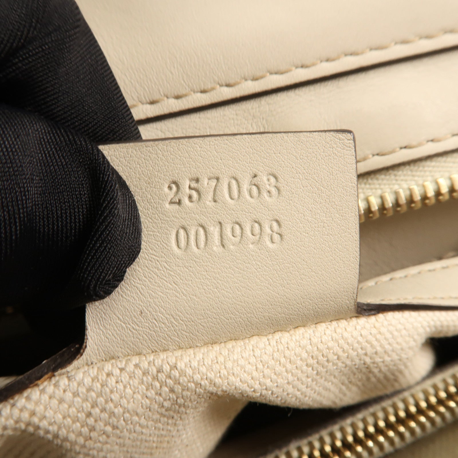 GUCCI 牛皮皮革Tote Bag金扣手挽袋