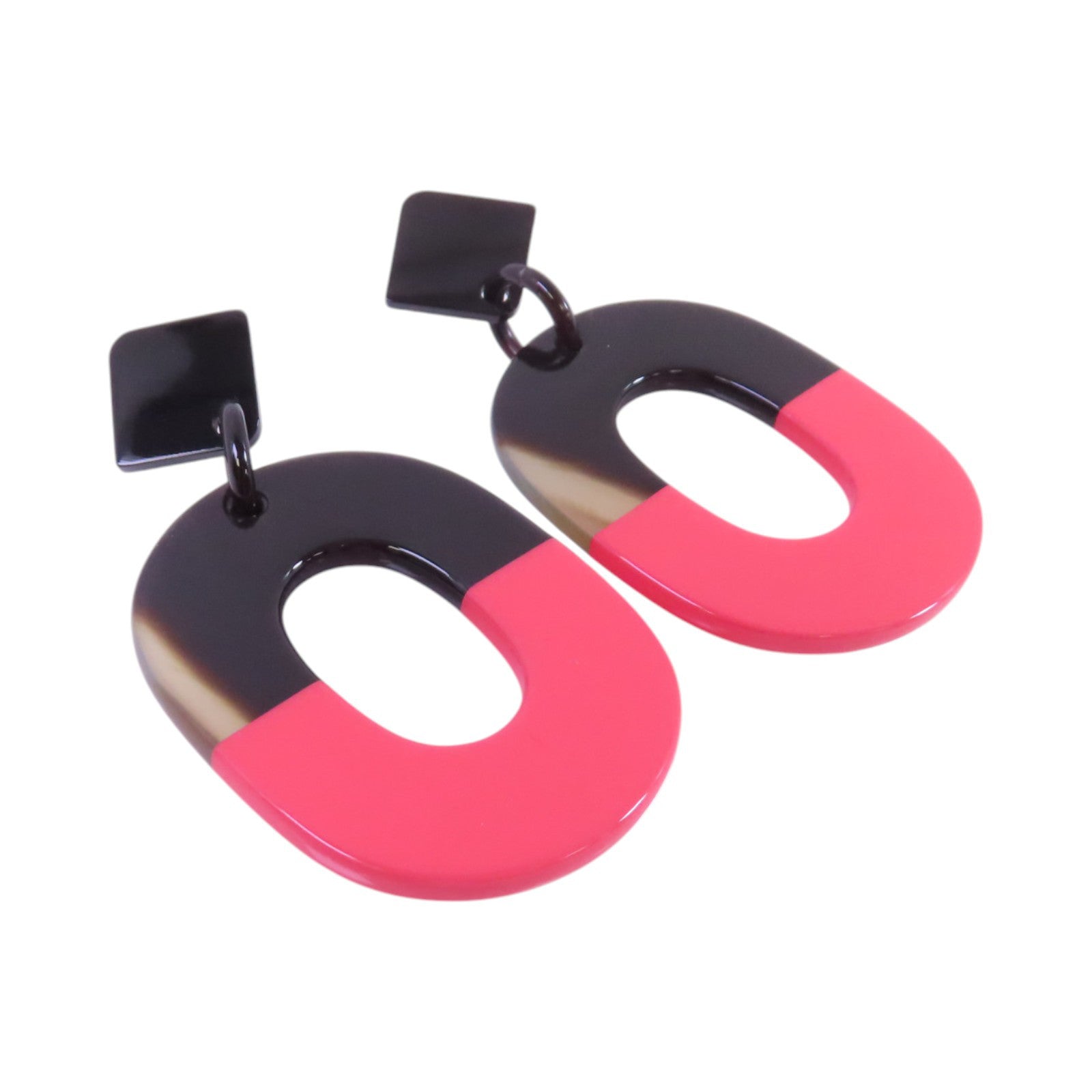 HERMES 【激減優惠】水牛角Earrings耳環