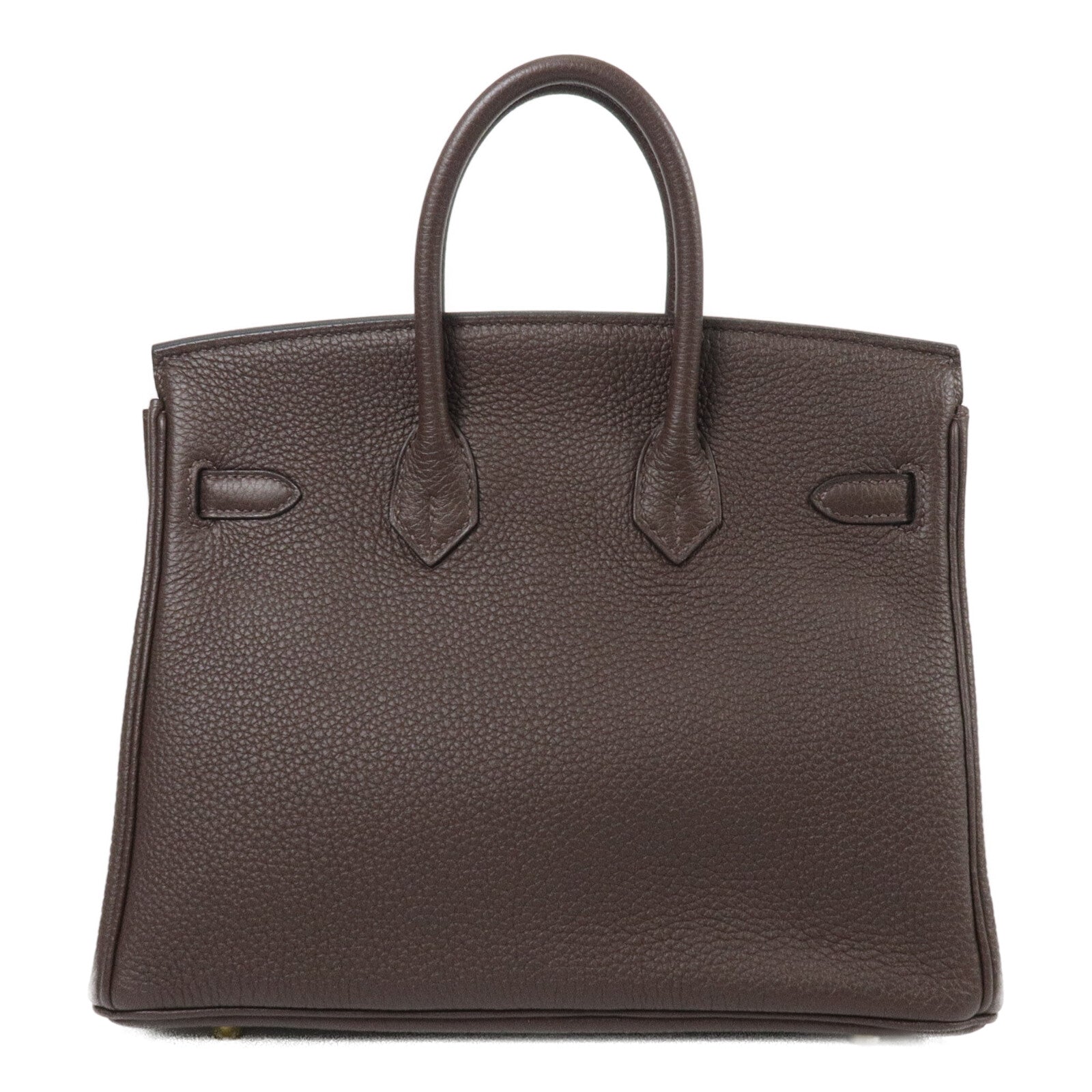 HERMES Togo皮革Birkin 25手挽袋Chocolate