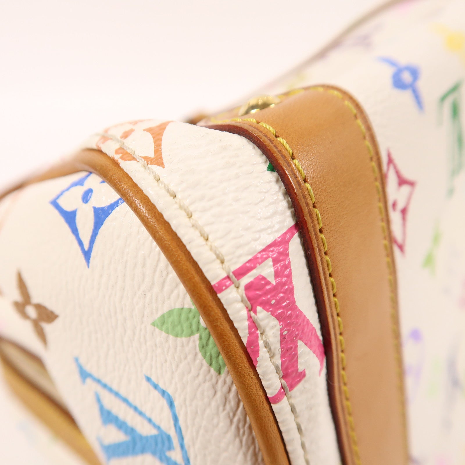 LOUIS VUITTON Monogram Multicolore Priscilla金扣手挽袋
