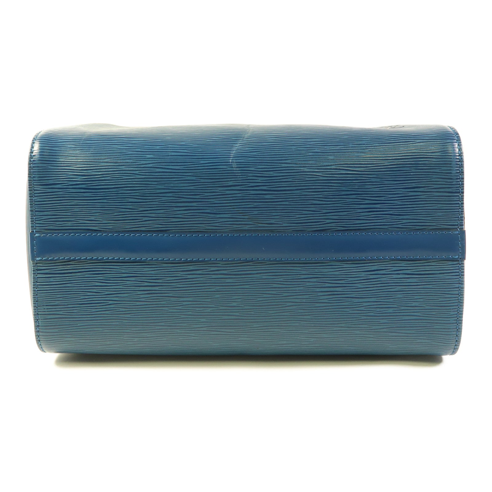 LOUIS VUITTON LV GHW Speedy 30 Handbag M43005 Epi Blue