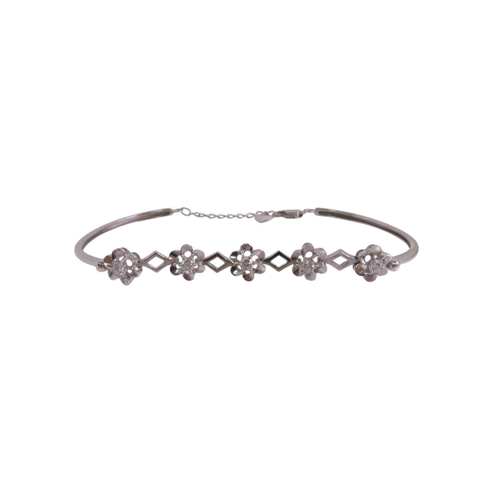 JEWELRY 【激減優惠】18K白金Diamond Bracelet鑽石手鏈
