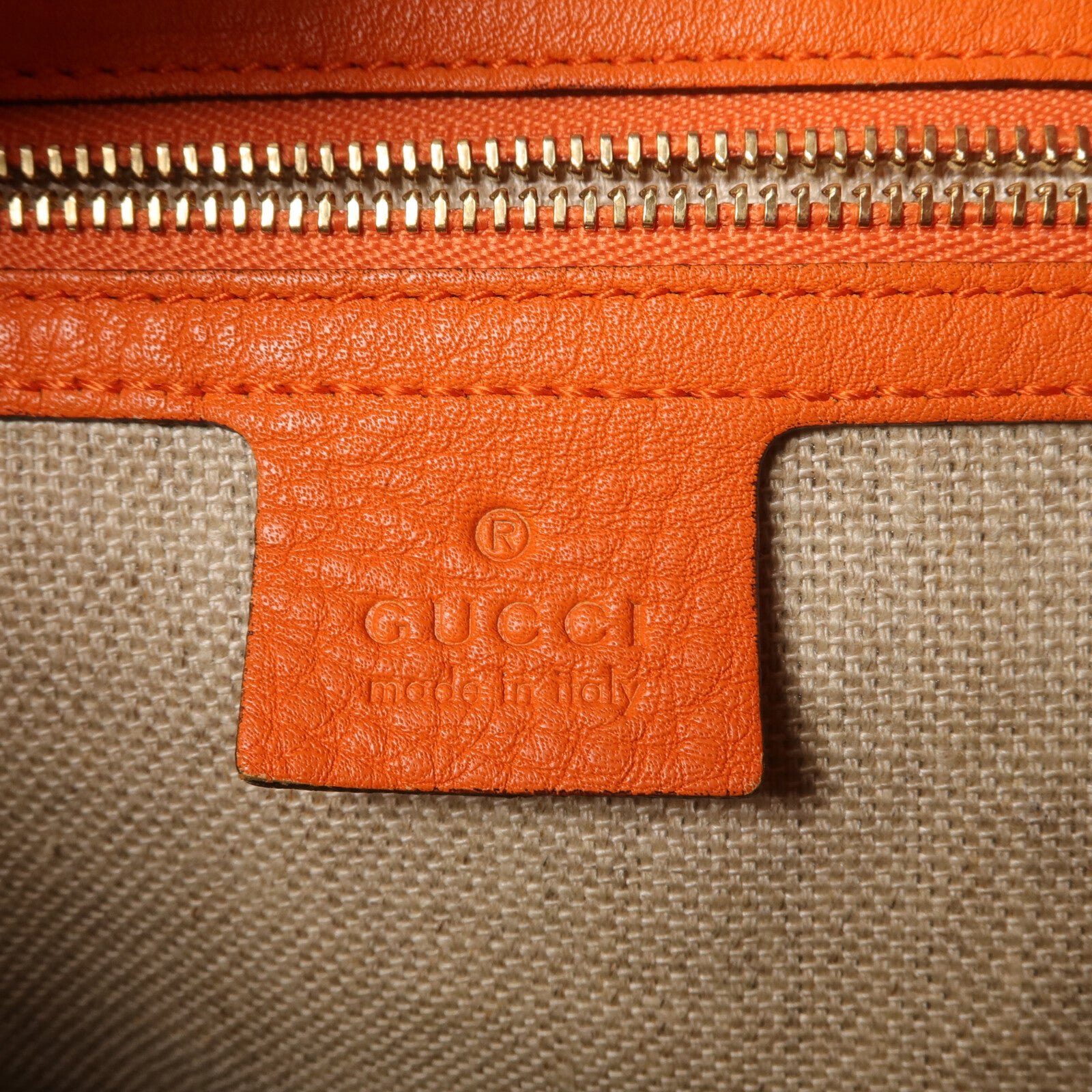 GUCCI 帆布/牛皮皮革GG Canvas Bucket肩背袋