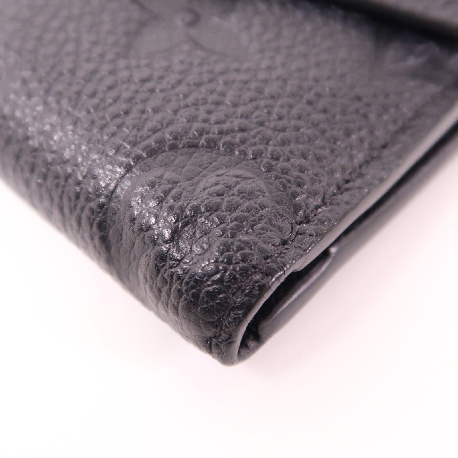 LOUIS VUITTON Monogram Empreinte Victorine金扣錢包